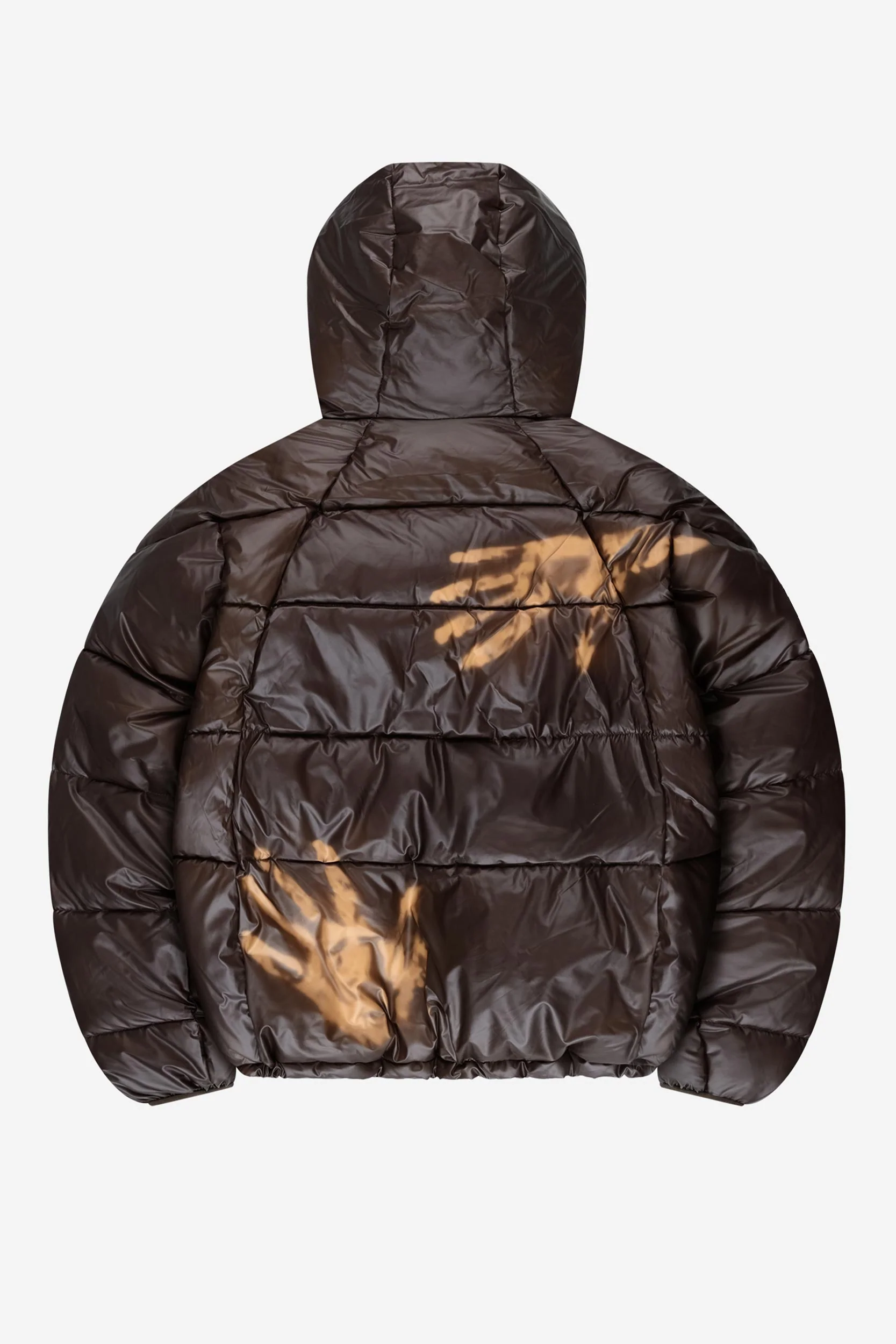 HEAT REACTIVE BIG PUFFA JACKET BROWN - Image 7