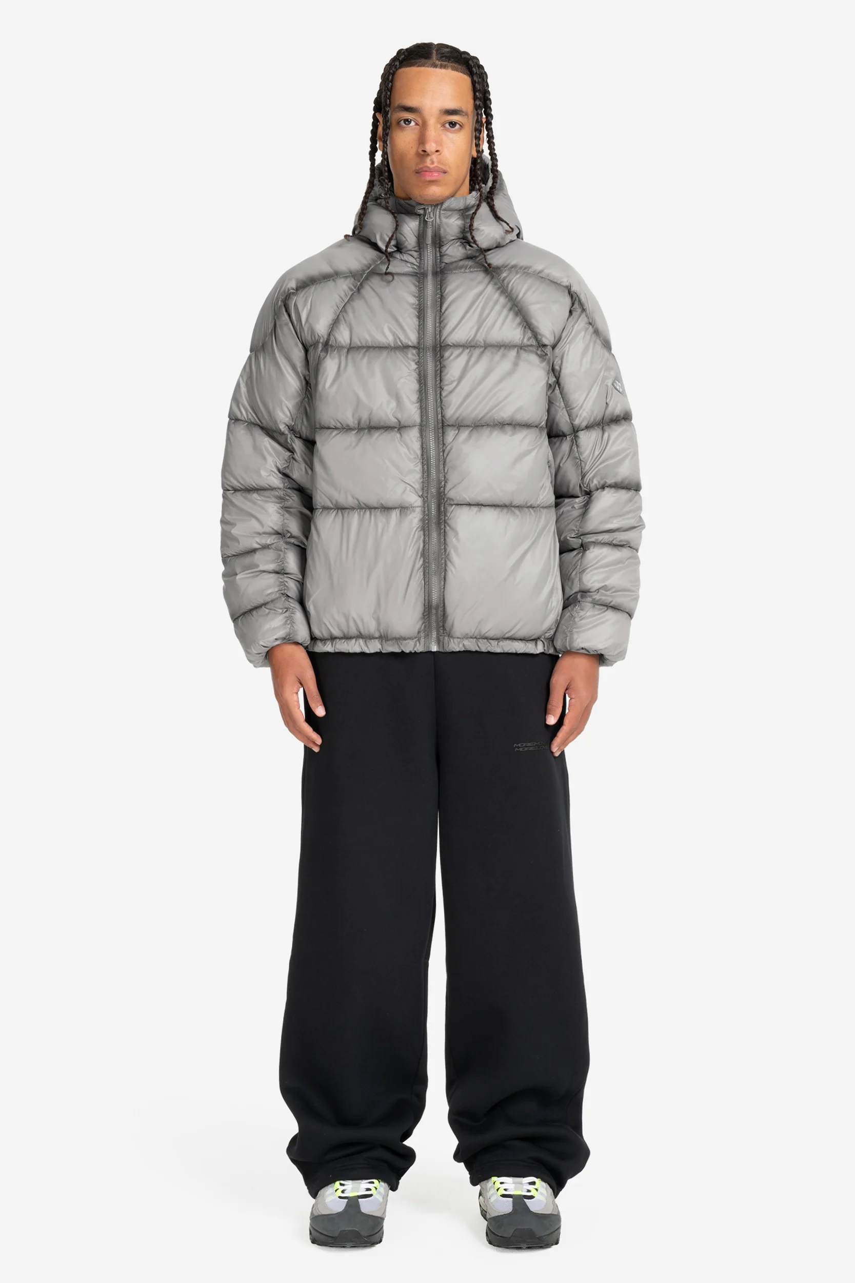 BIG PUFFA JACKET METALLIC GREY - Image 4