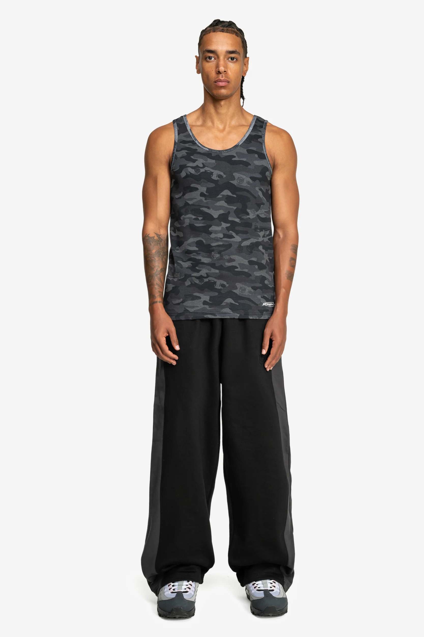 CAMO TANKTOP BLACK - Image 4