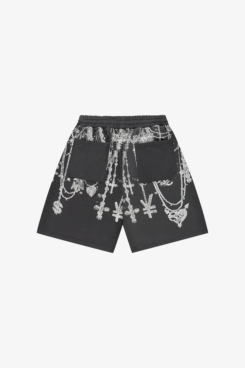 CHAINS SHORTS DARKGREY - Image 6