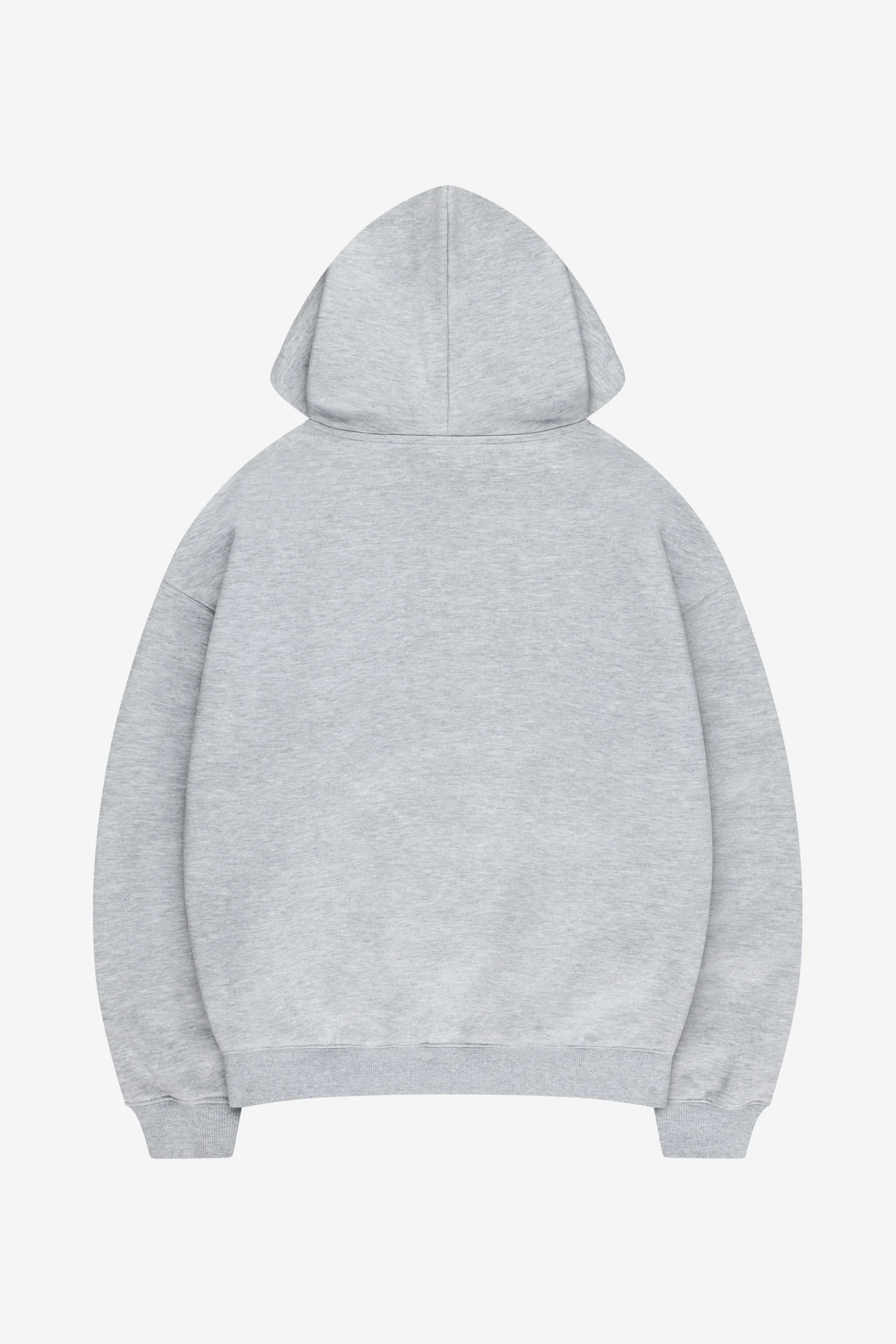 CLOUDS HOODIE GREY MELANGE - Image 7