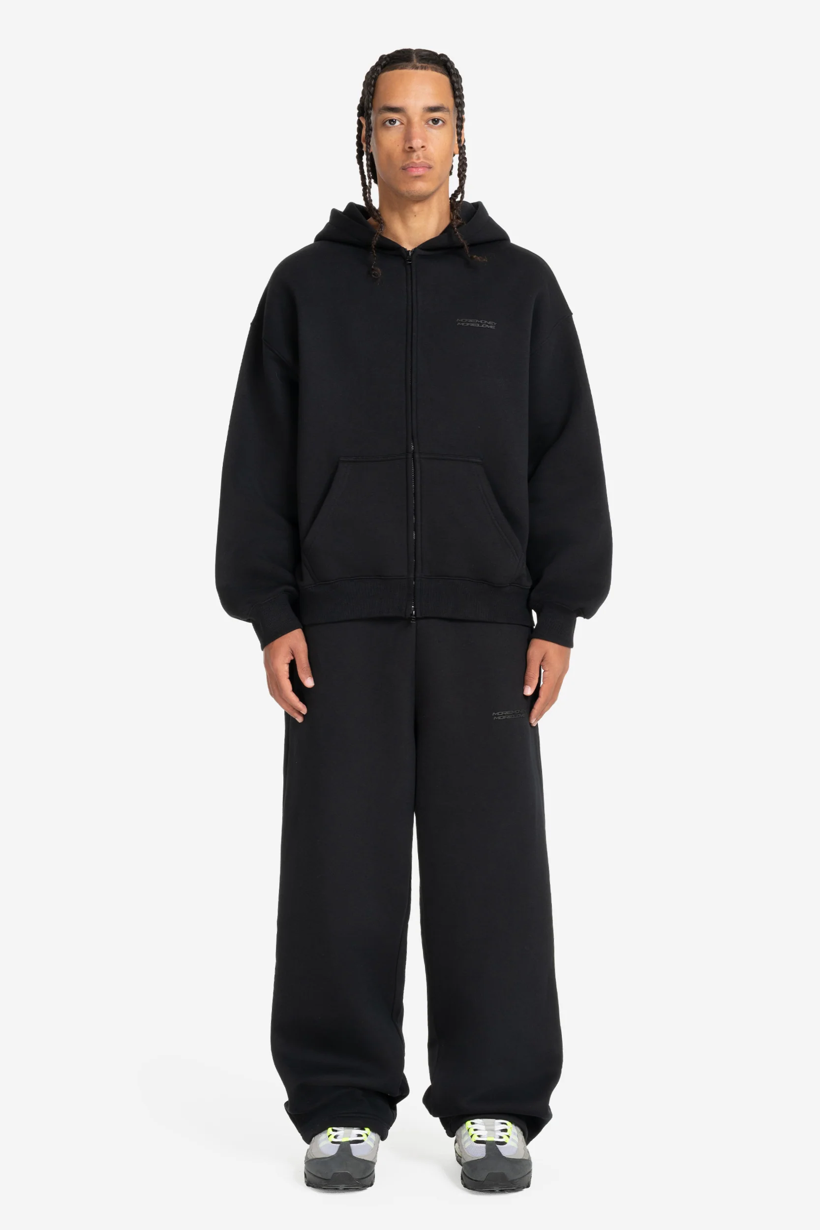 CLOUDS ZIP BLACK - Image 3