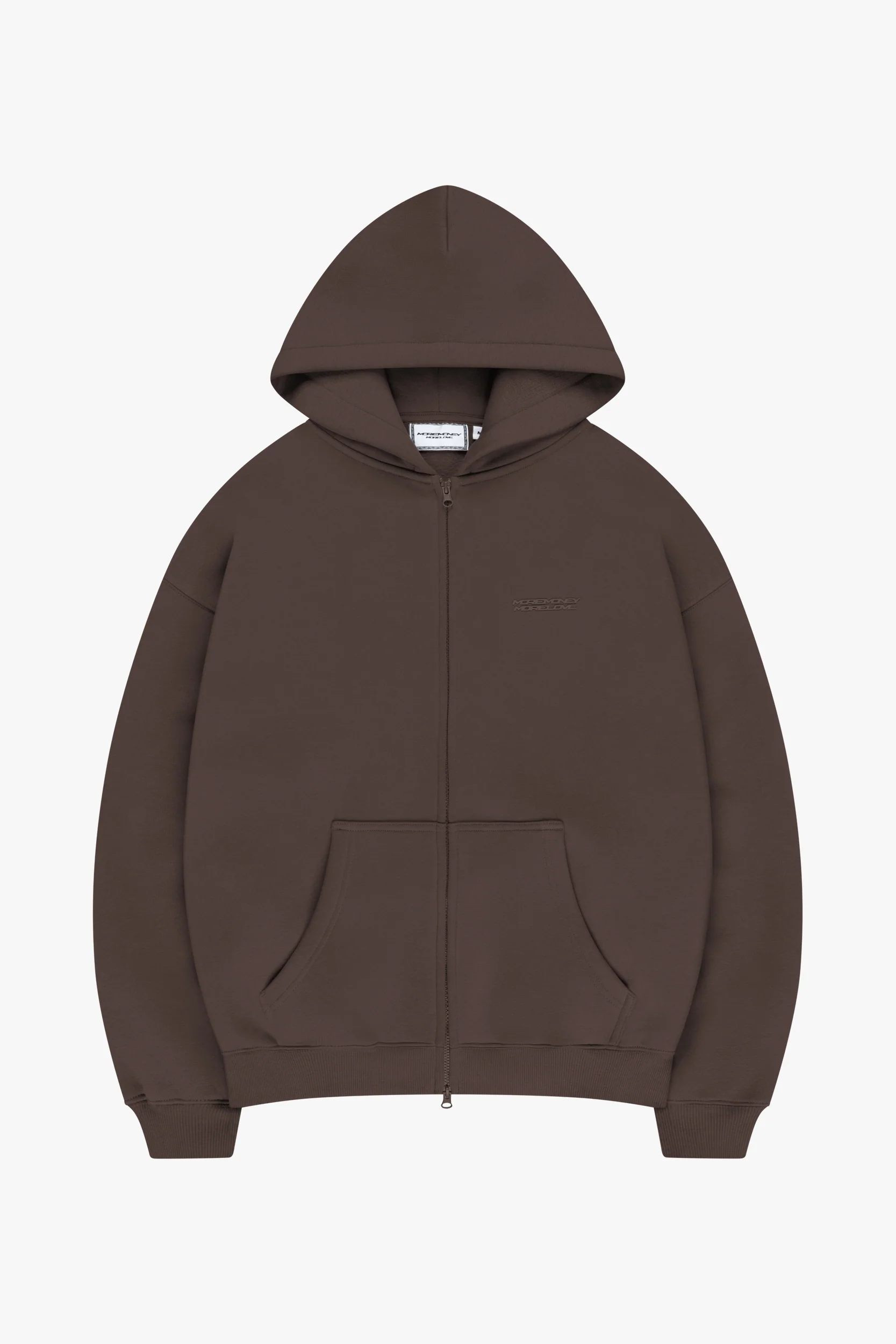 CLOUDS ZIP BROWN