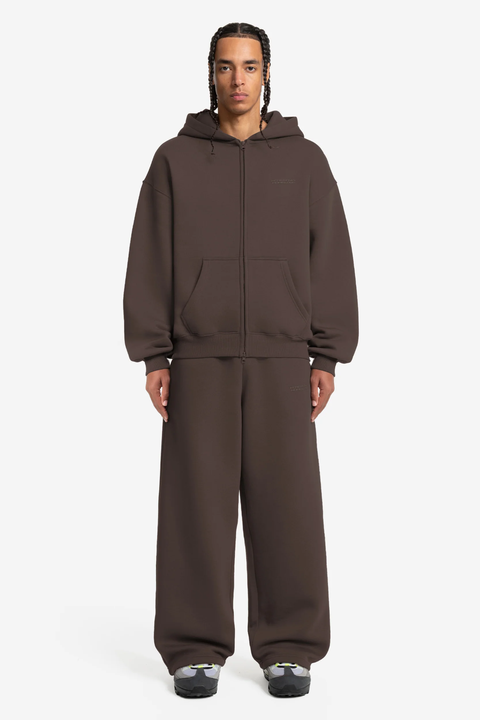 CLOUDS ZIP BROWN - Image 4