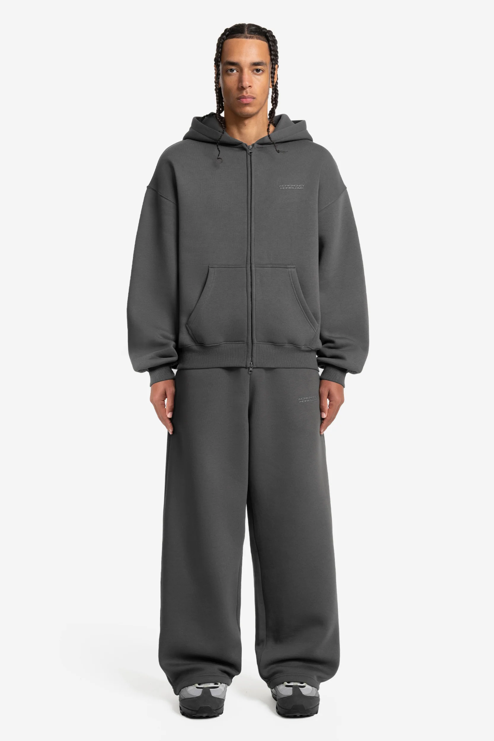 CLOUDS ZIP DARK GREY - Image 3