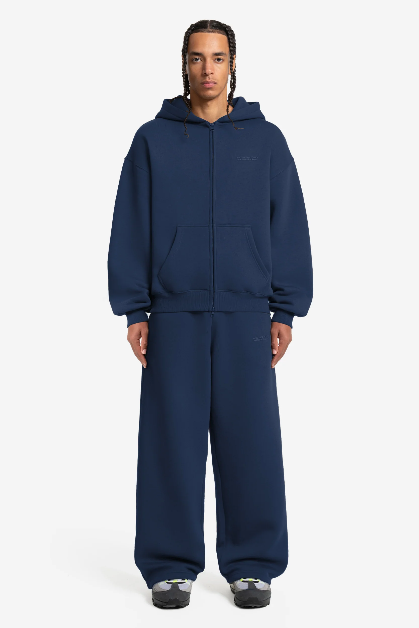 CLOUDS ZIP NAVY - Image 3
