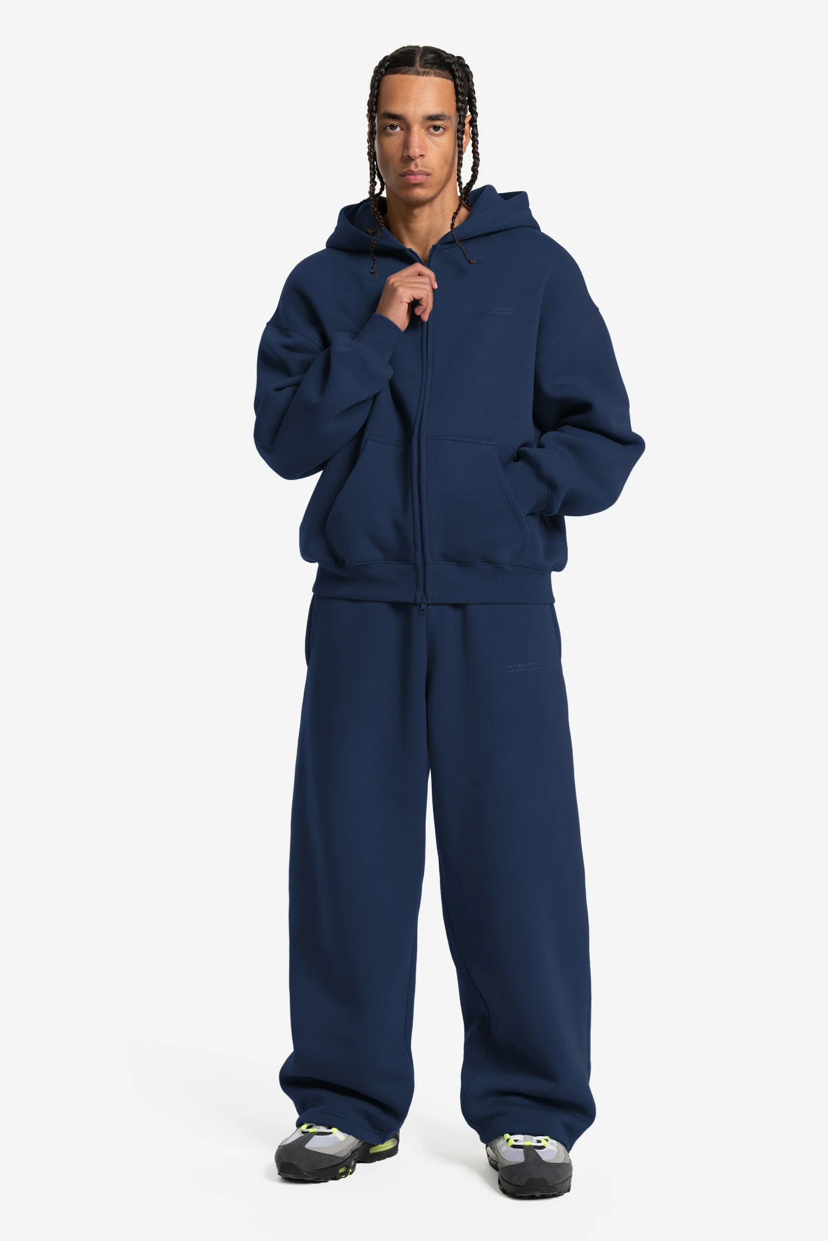 CLOUDS ZIP NAVY - Image 4