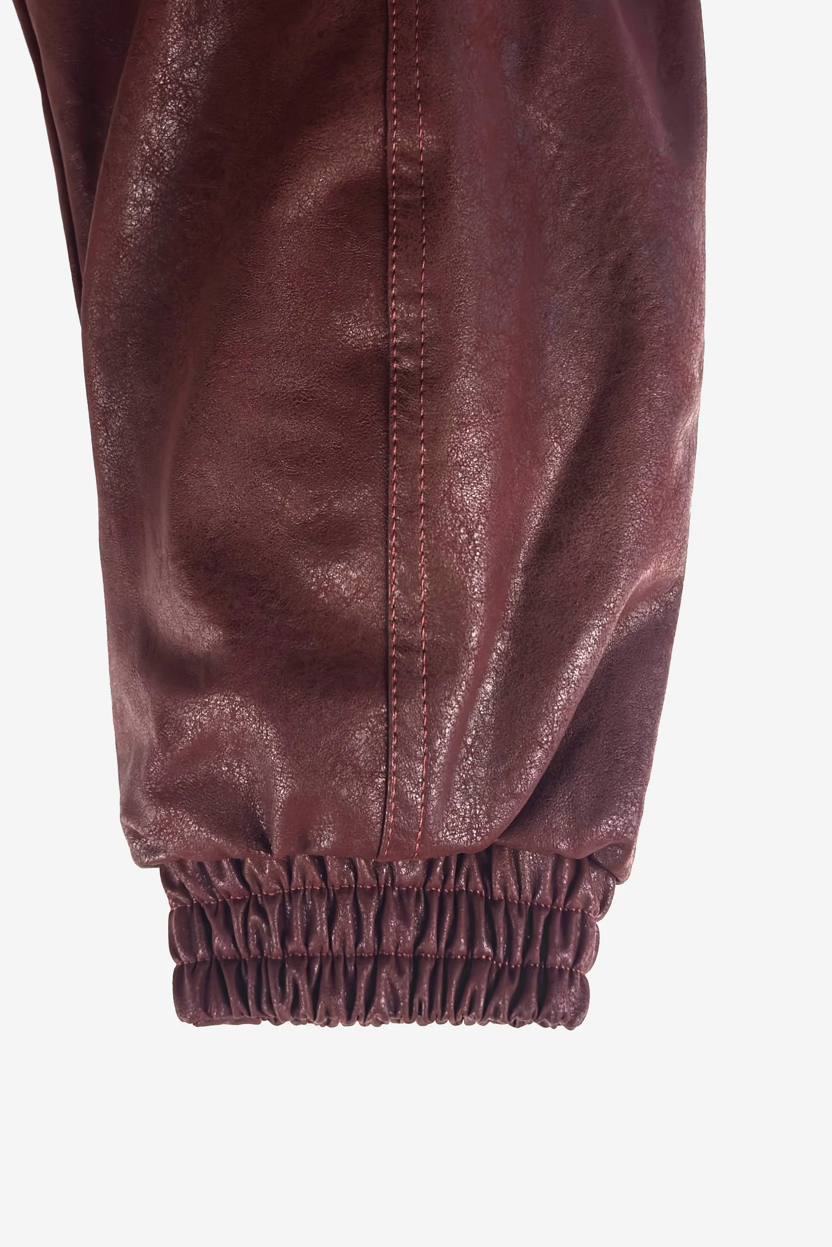 DA BIG M LEATHER JACKET RED - Image 12