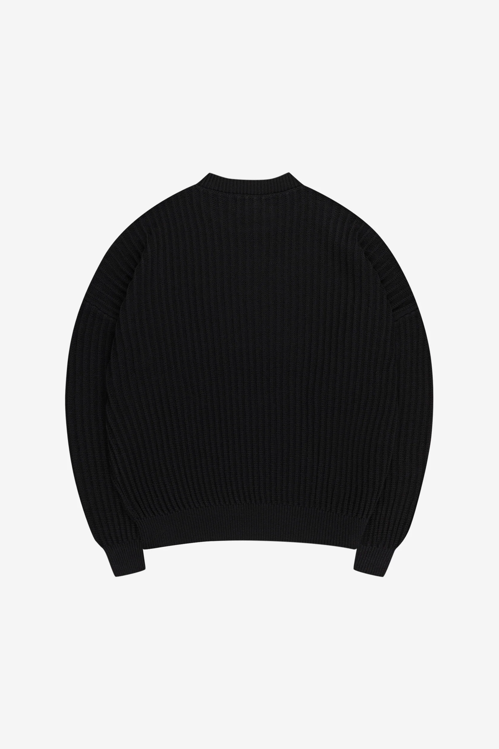 ELITE KNIT SWEATER BLACK - Image 5