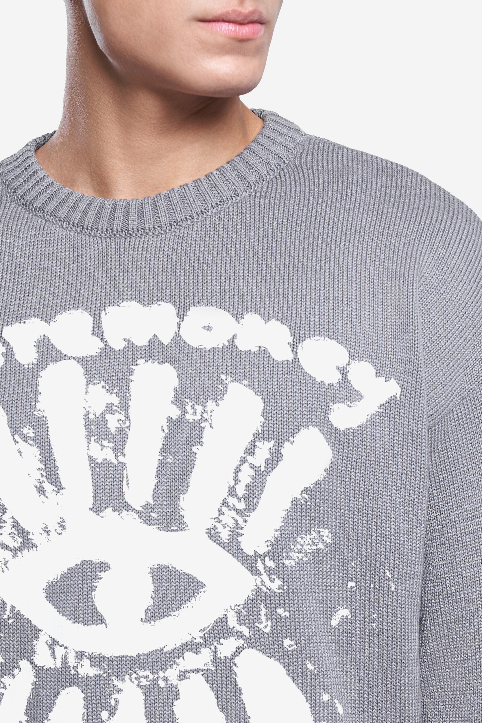 EYESIGHT KNIT GREY - Image 4