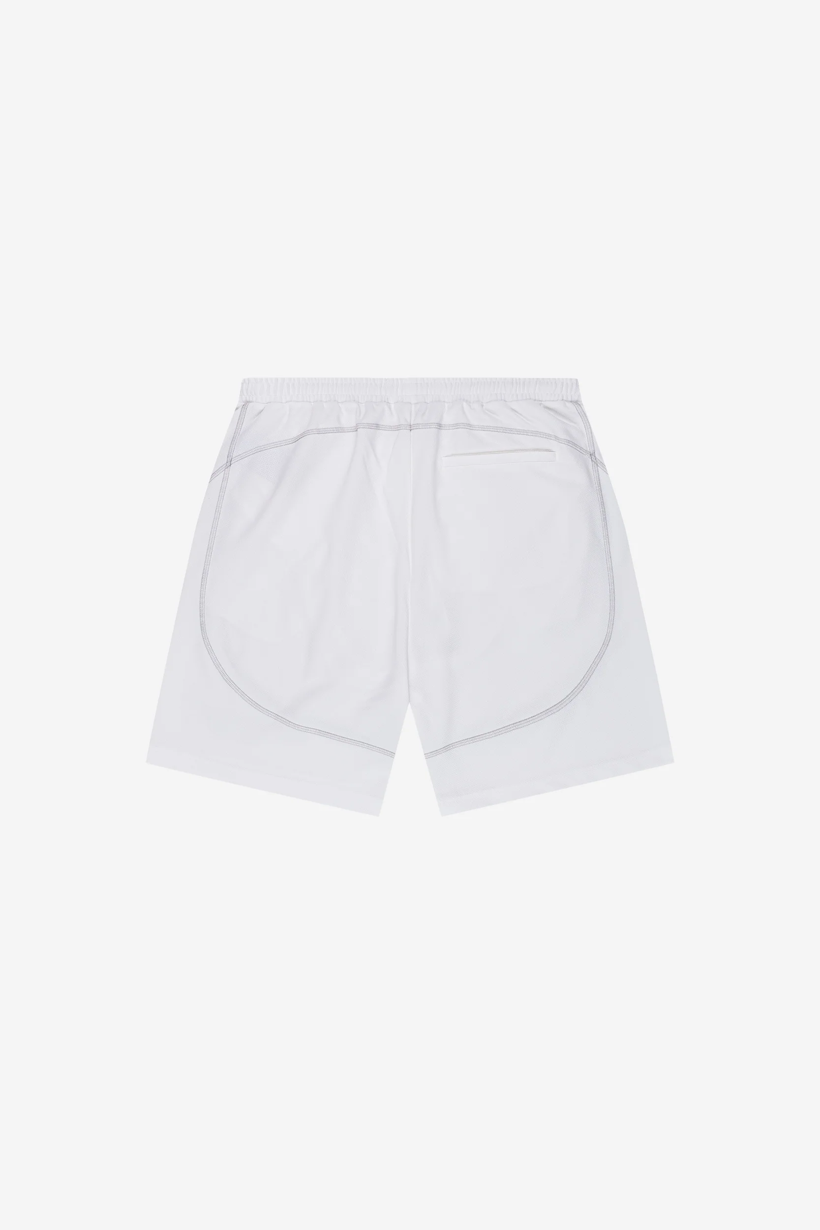 FLATLOCK SHORTS WHITE - Image 4