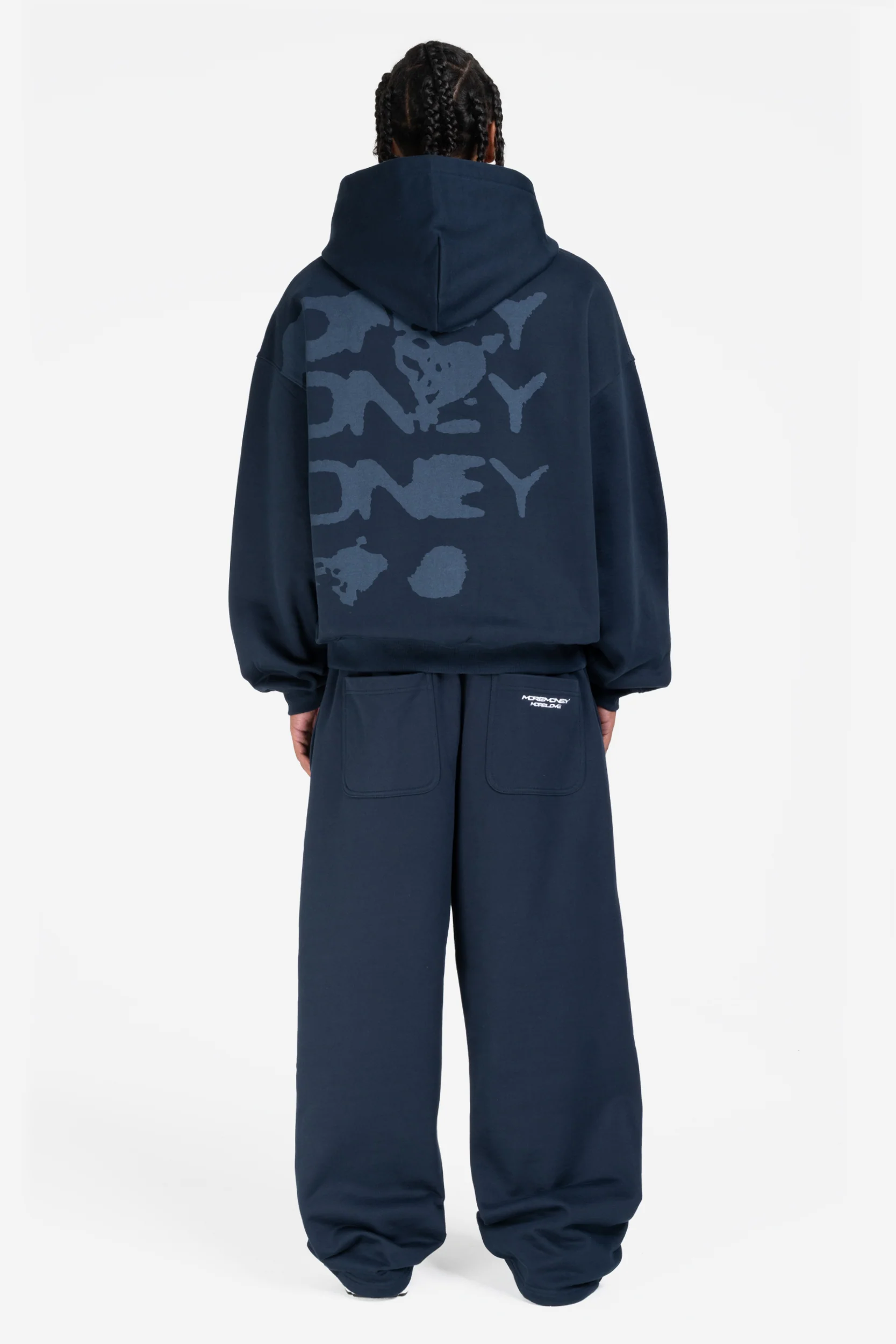 OPEN LEG JOGGER NAVY - Image 5