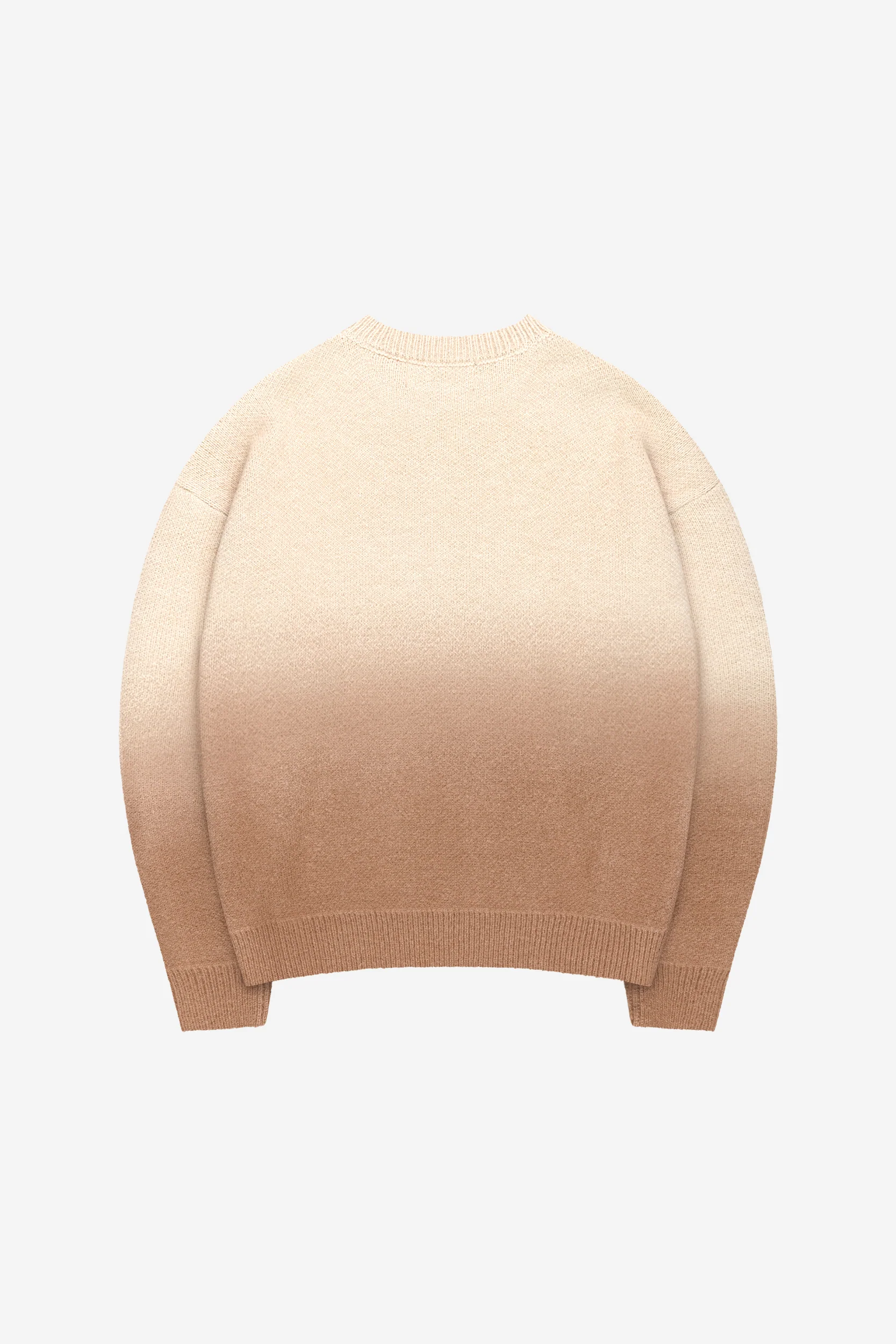 GRADIANT KNIT SWEATER BROWN - Image 6