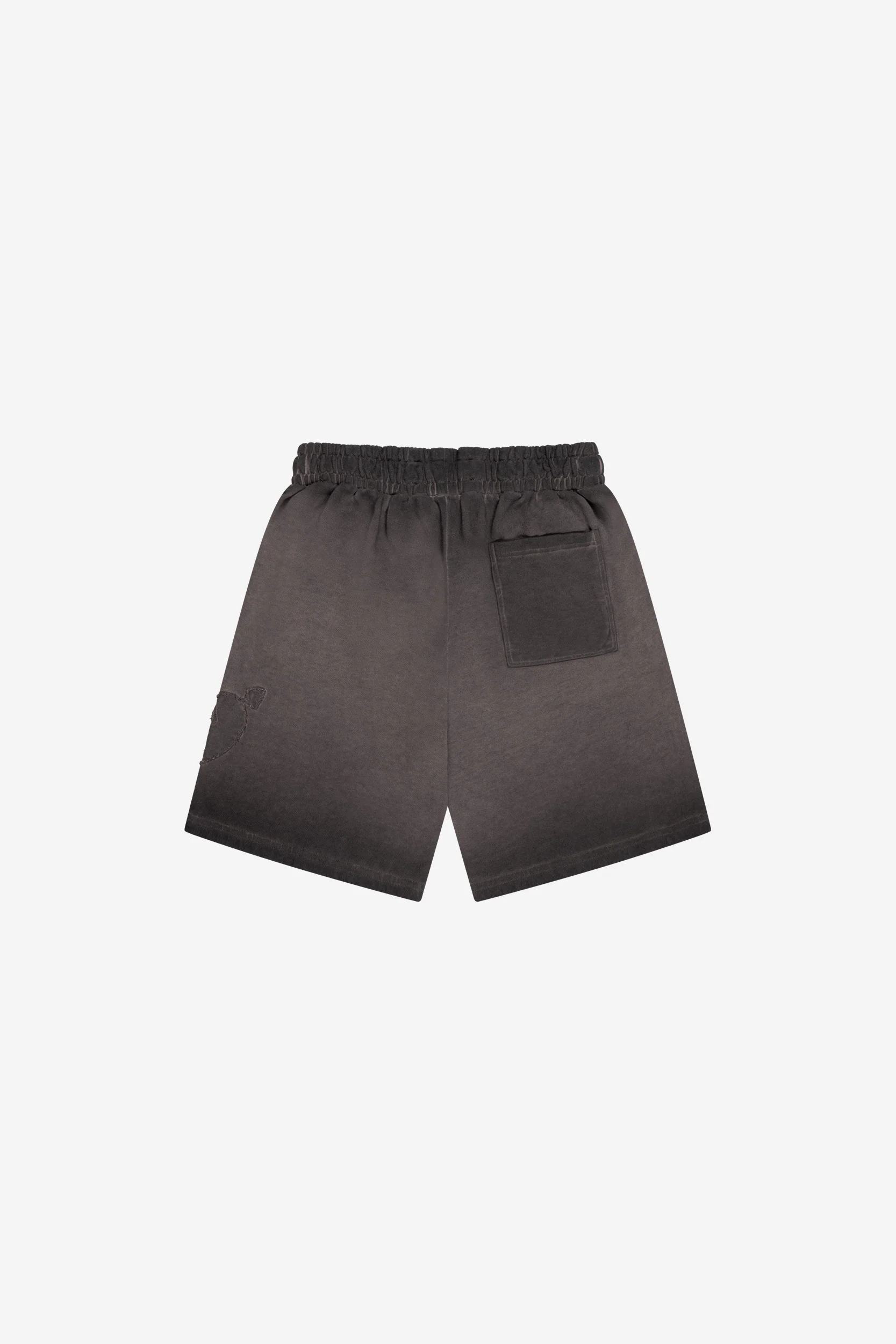 HEART PATCHED SHORTS BROWN - Image 7