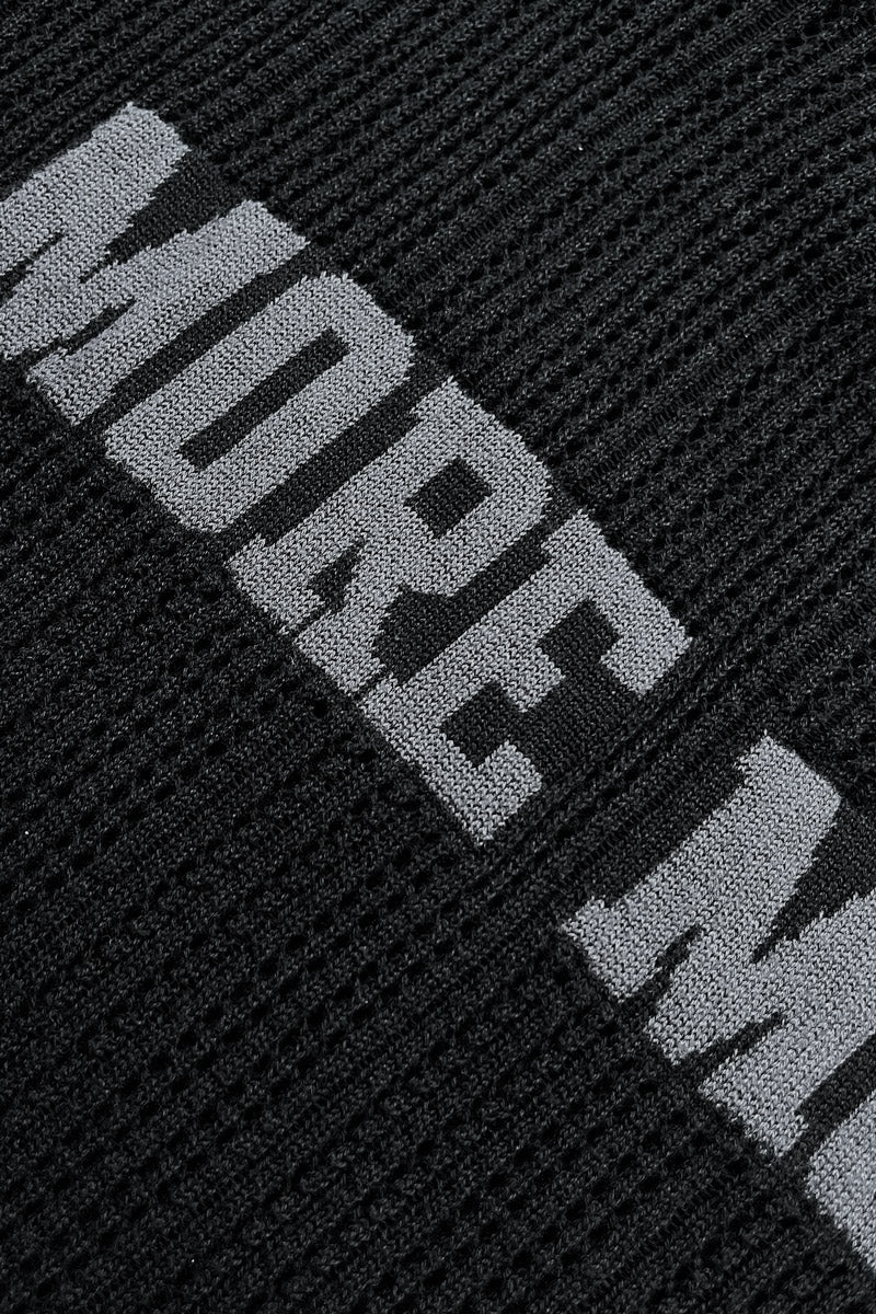 KNIT TEE JERSEY BLACK - Image 9