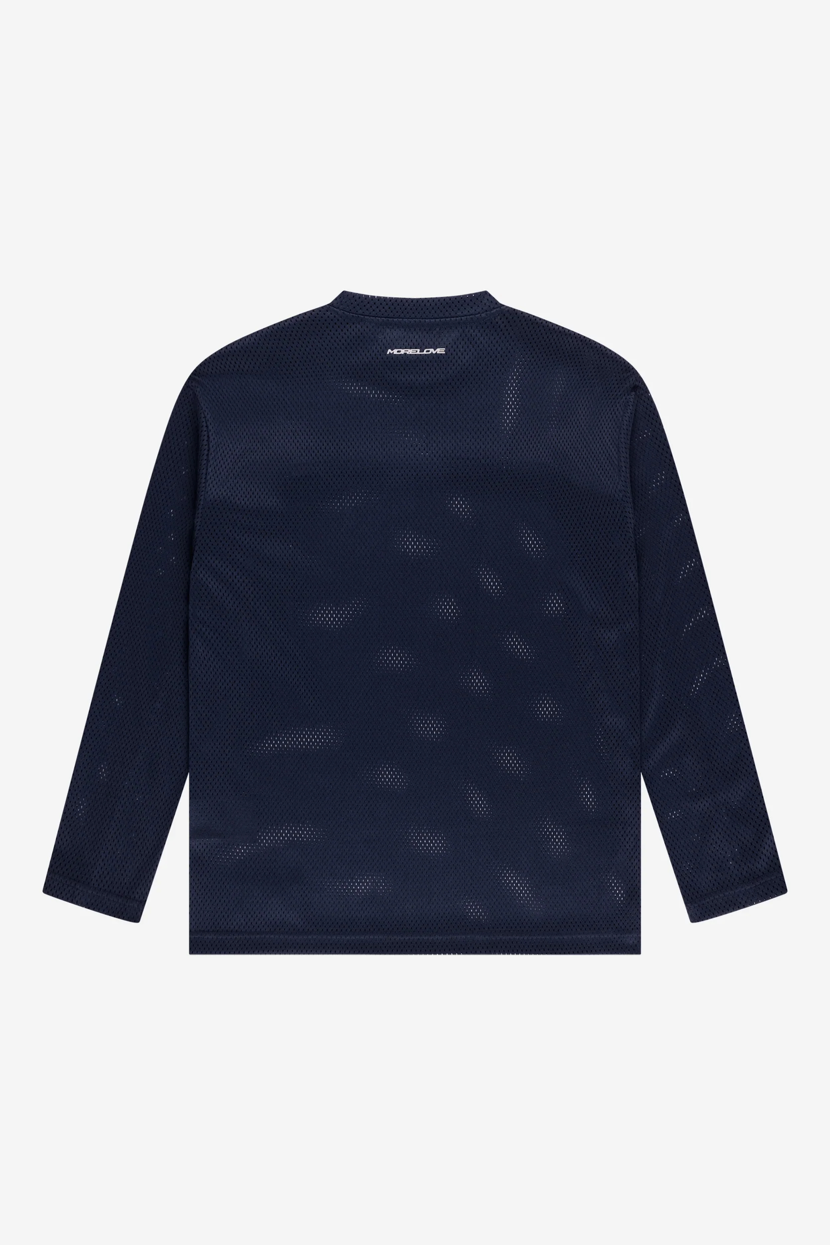 LONGSLEEVE MESH TEE NAVY - Image 6