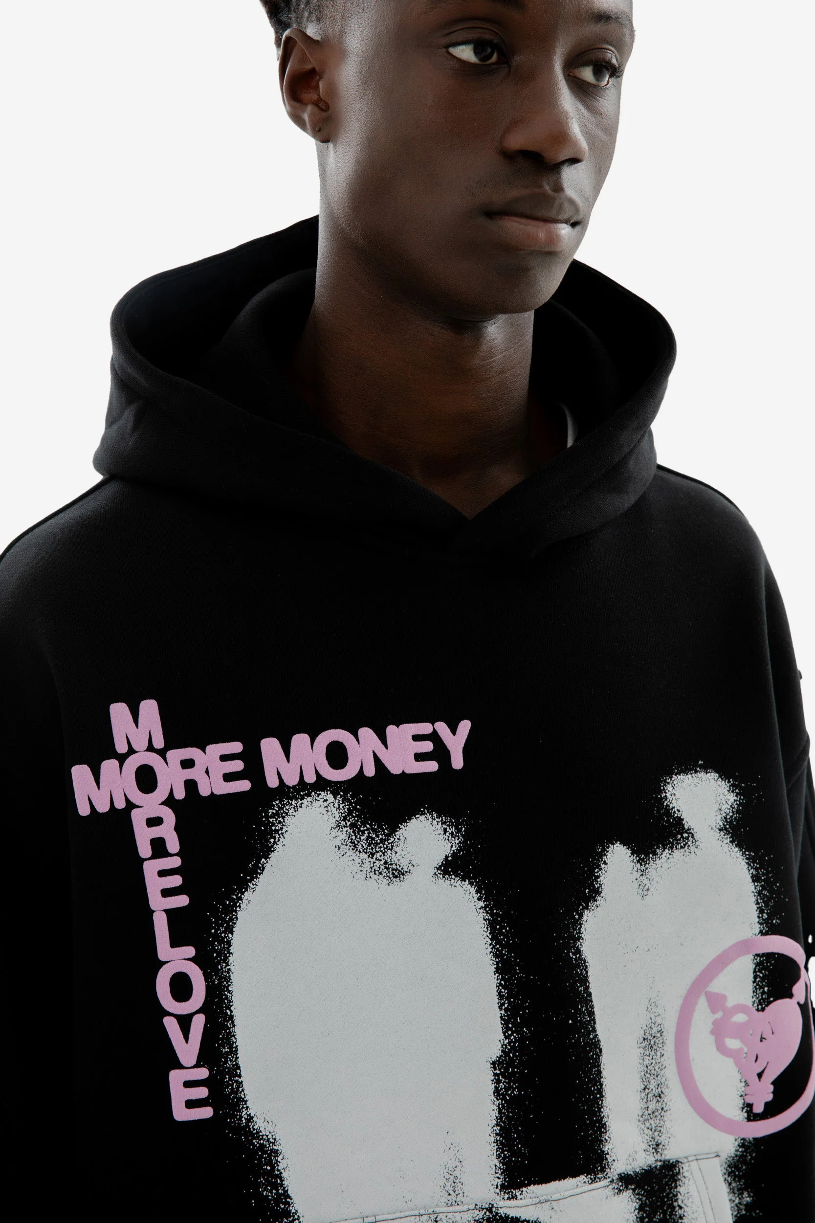 LOST BOND HOODIE BLACK - Image 5