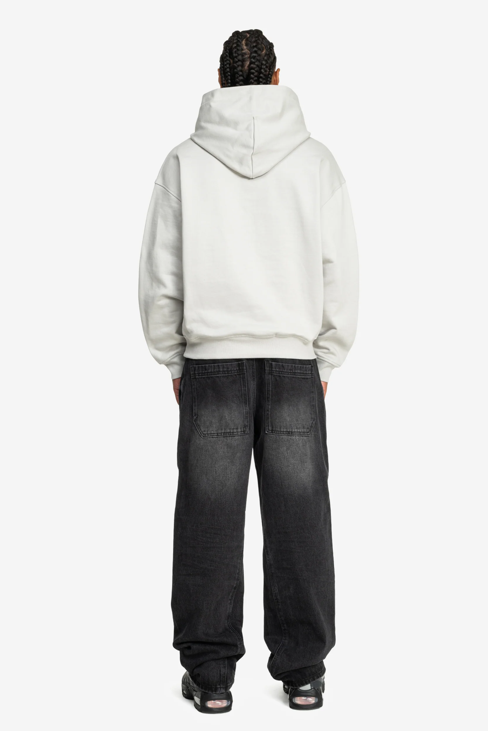 LOST BOND HOODIE LIGHT GREY - Image 5