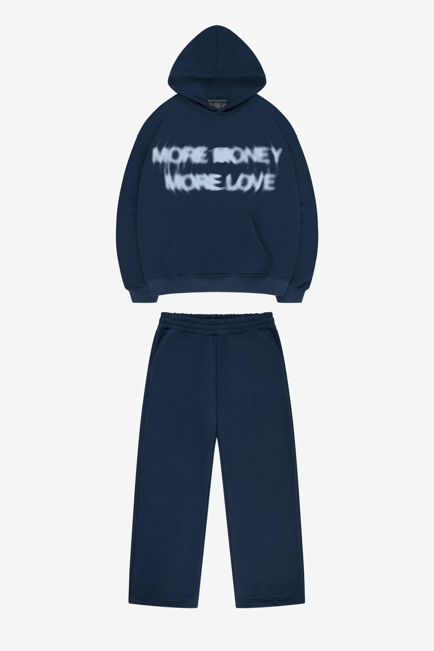 LUCID SIGHT HOODIE NAVY + OPEN LEG JOGGER NAVY
