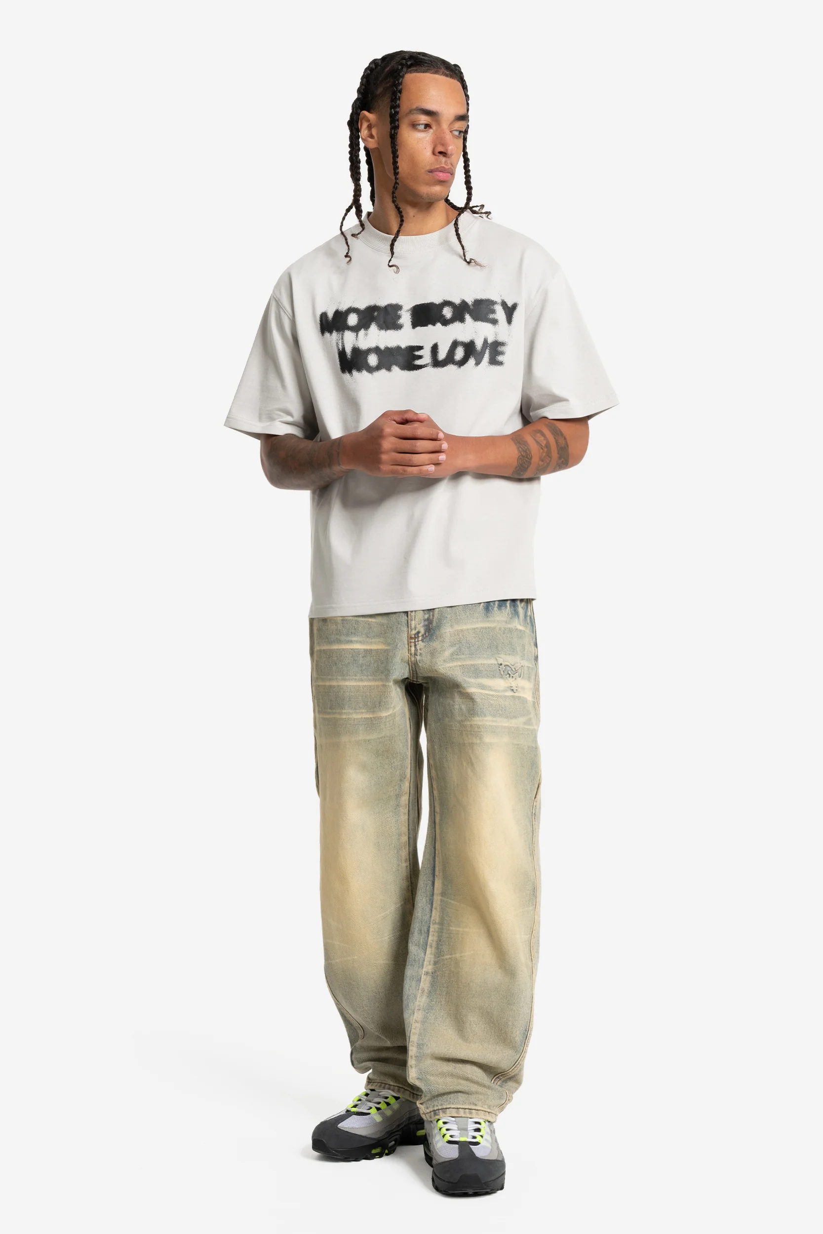 LUCID SIGHT TEE LIGHT GREY - Image 3