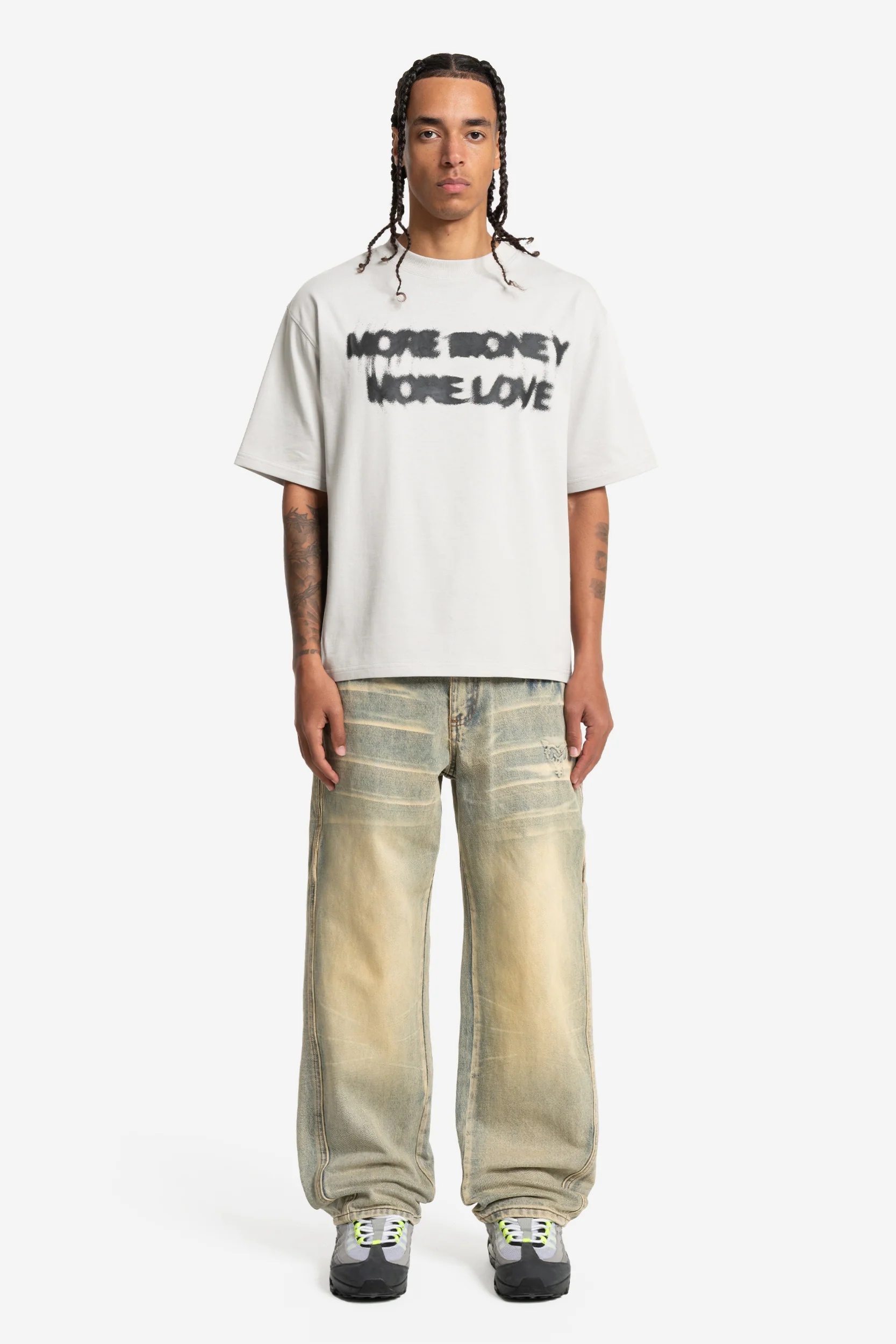 LUCID SIGHT TEE LIGHT GREY - Image 4