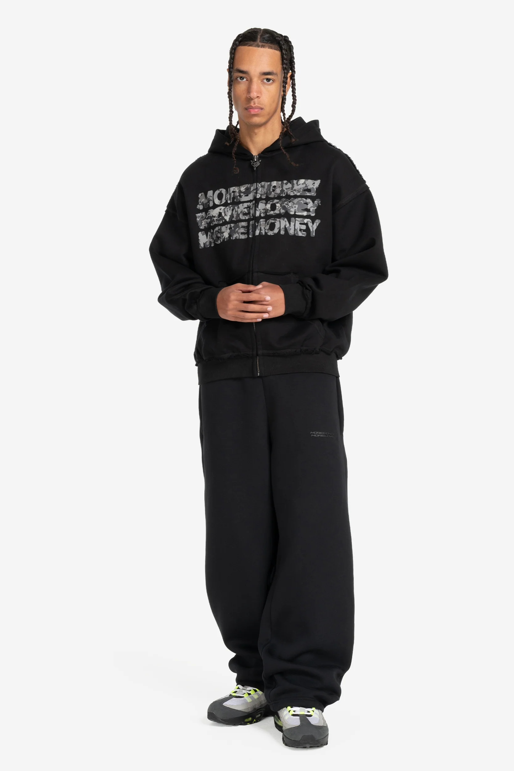 MONEY CALLING FLATLOCK ZIP BLACK - Image 3