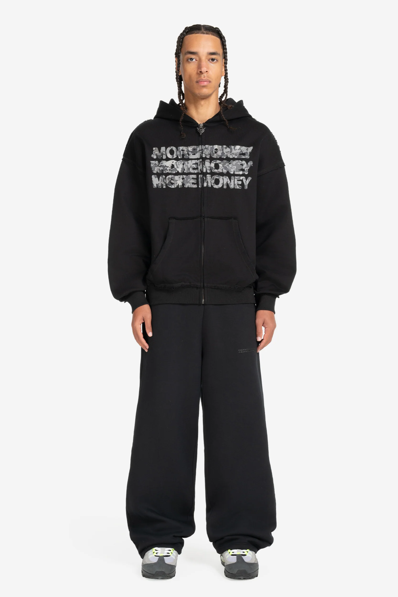 MONEY CALLING FLATLOCK ZIP BLACK - Image 4