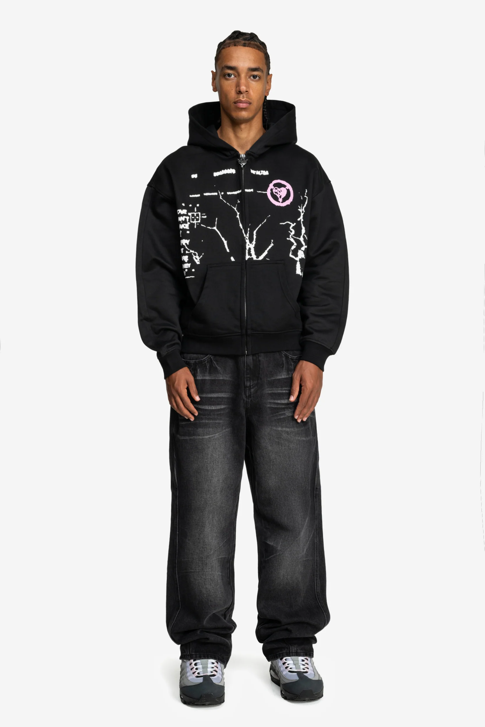 MONEY ROOTED ZIP BLACK - Image 4