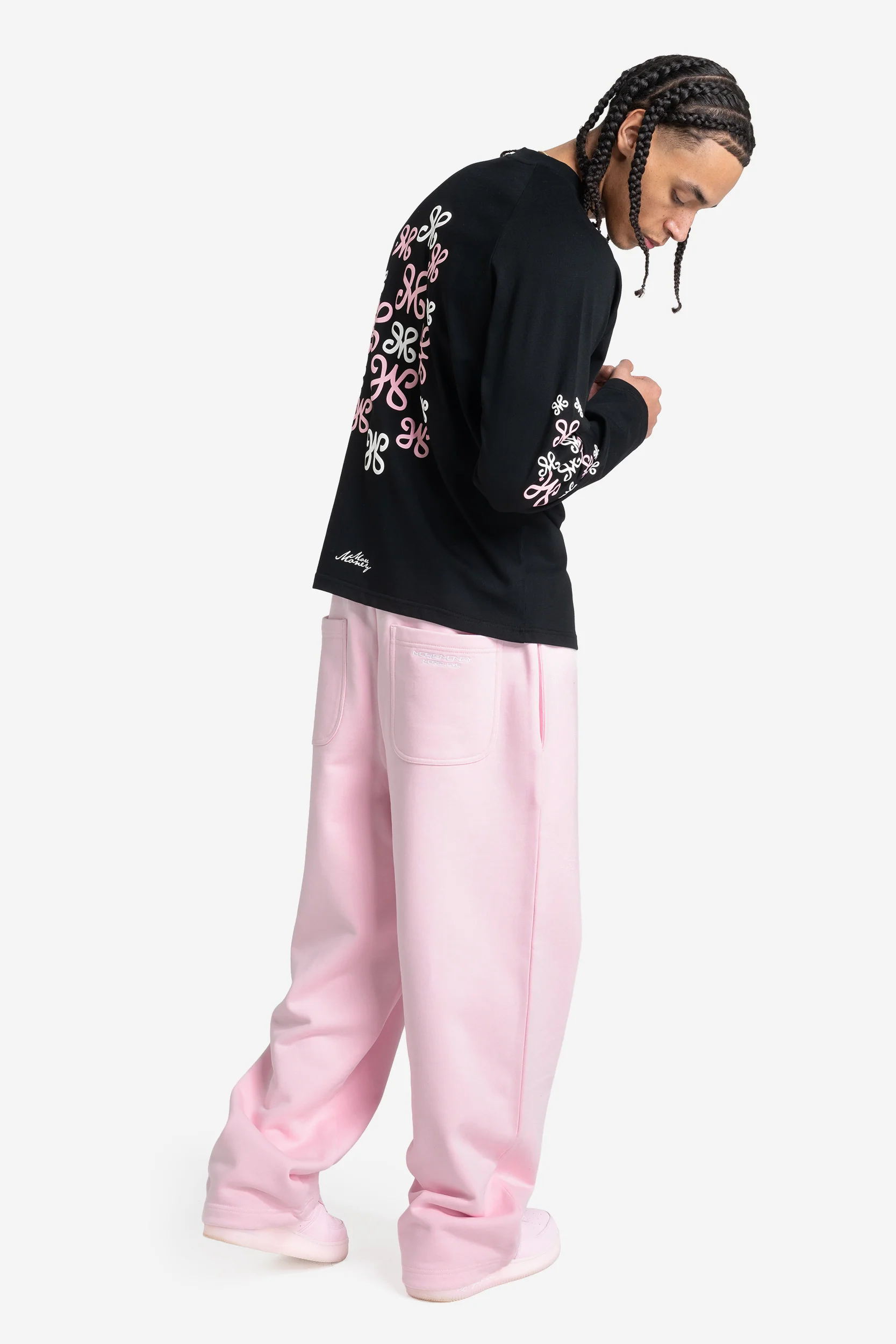 MONOGRAM LONGSLEEVE BLACK - Image 3