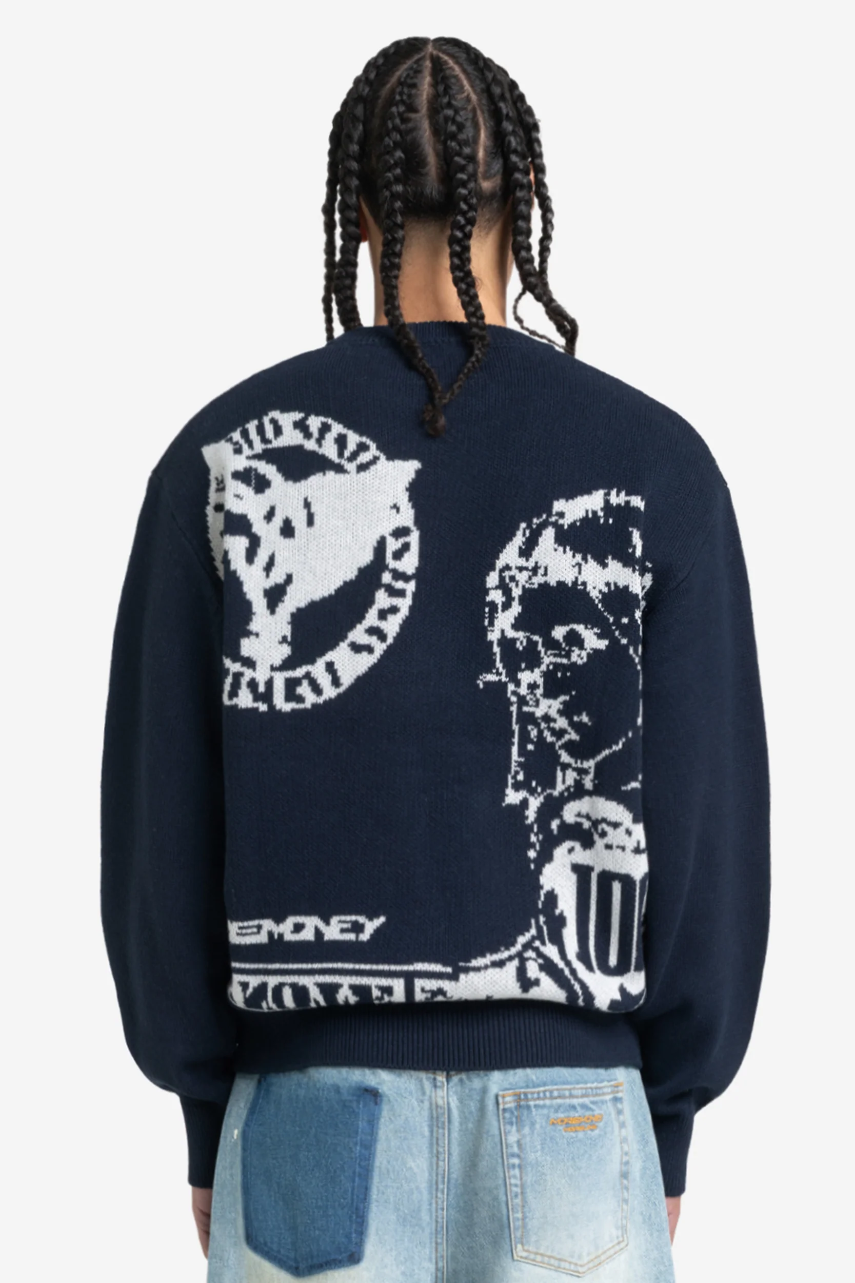 MORE BLESSINGS KNIT NAVY - Image 4