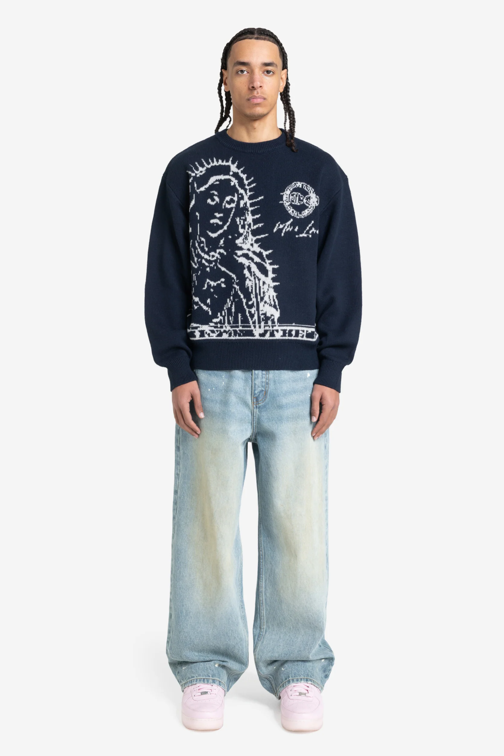 MORE BLESSINGS KNIT NAVY - Image 6