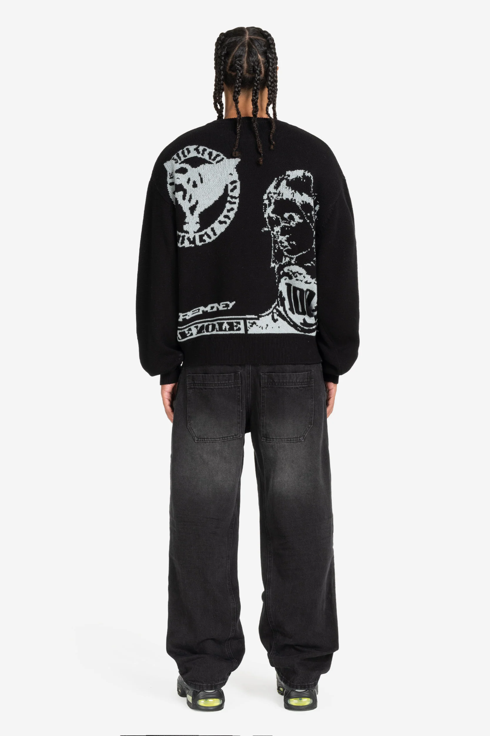 MORE BLESSINGS KNIT BLACK - Image 6