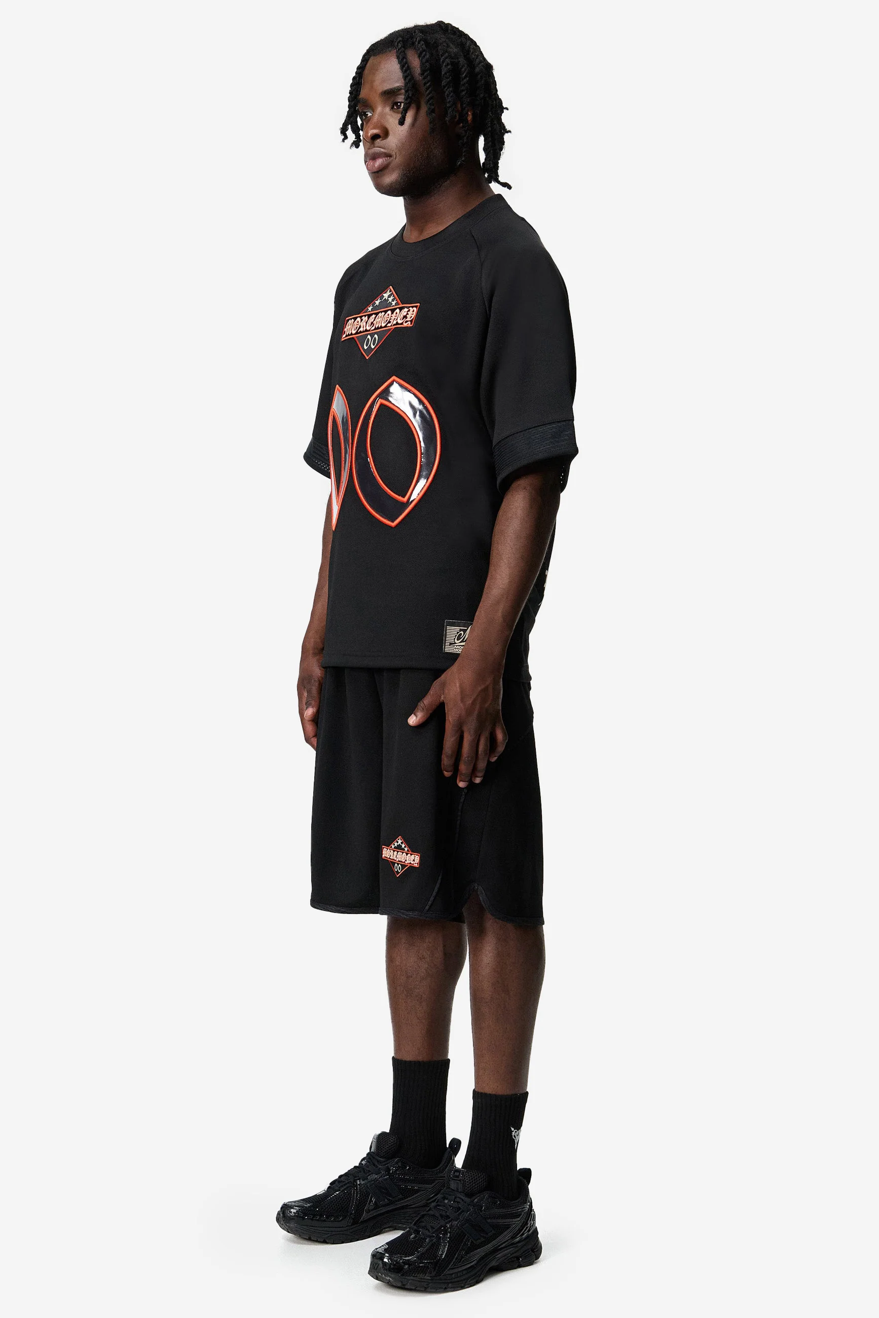 MORE MONEY MESH JERSEY BLACK - Image 3