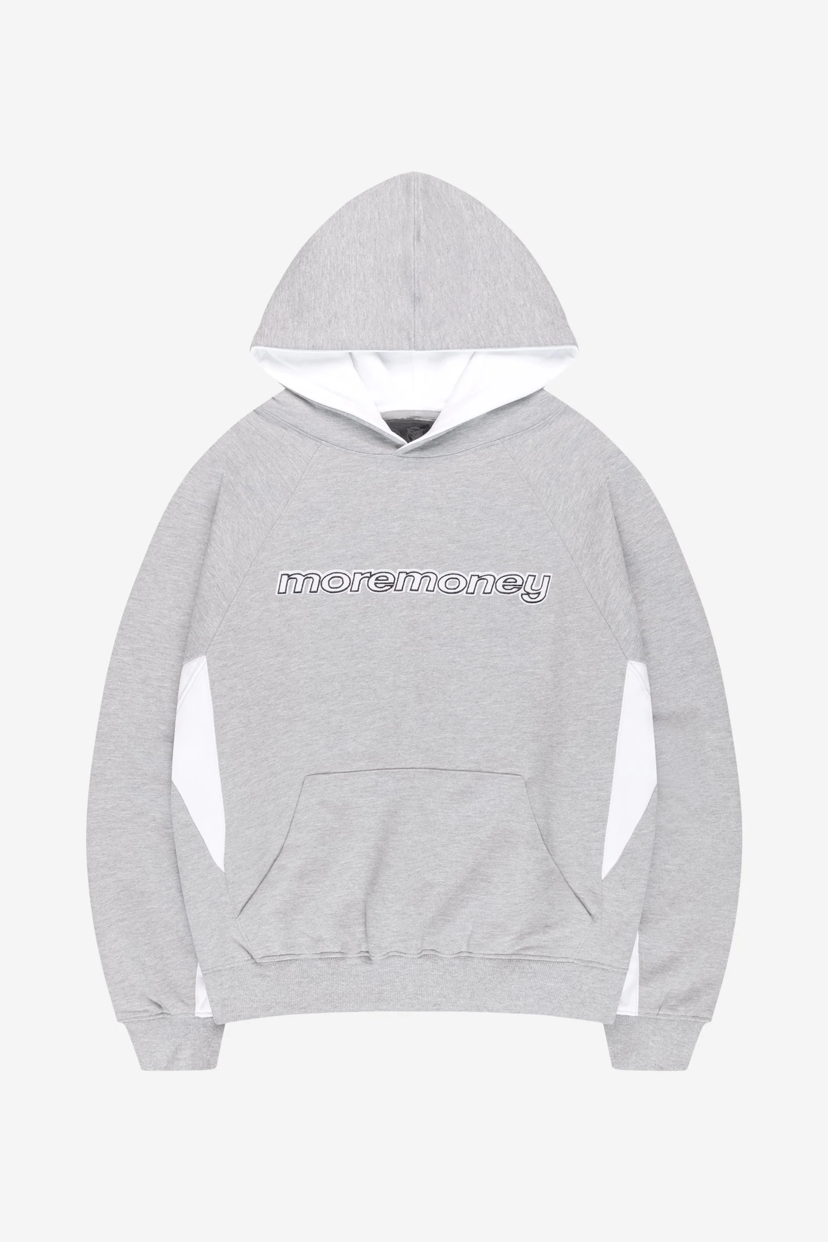 PANEL HOODIE GREY MELANGE + PANEL JOGGER GREY MELANGE - Image 6