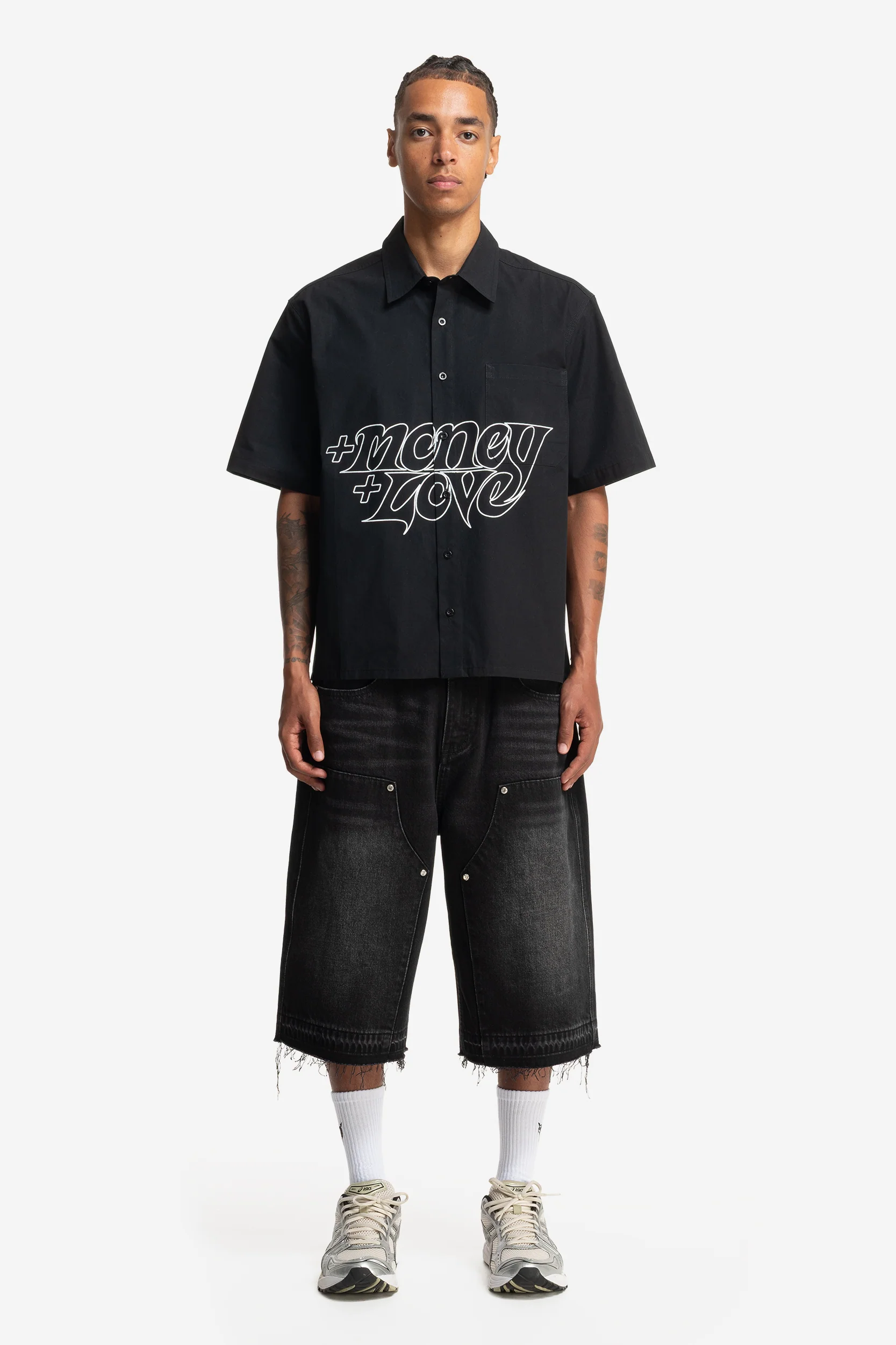 PLUS SUMMER SHIRT BLACK - Image 4