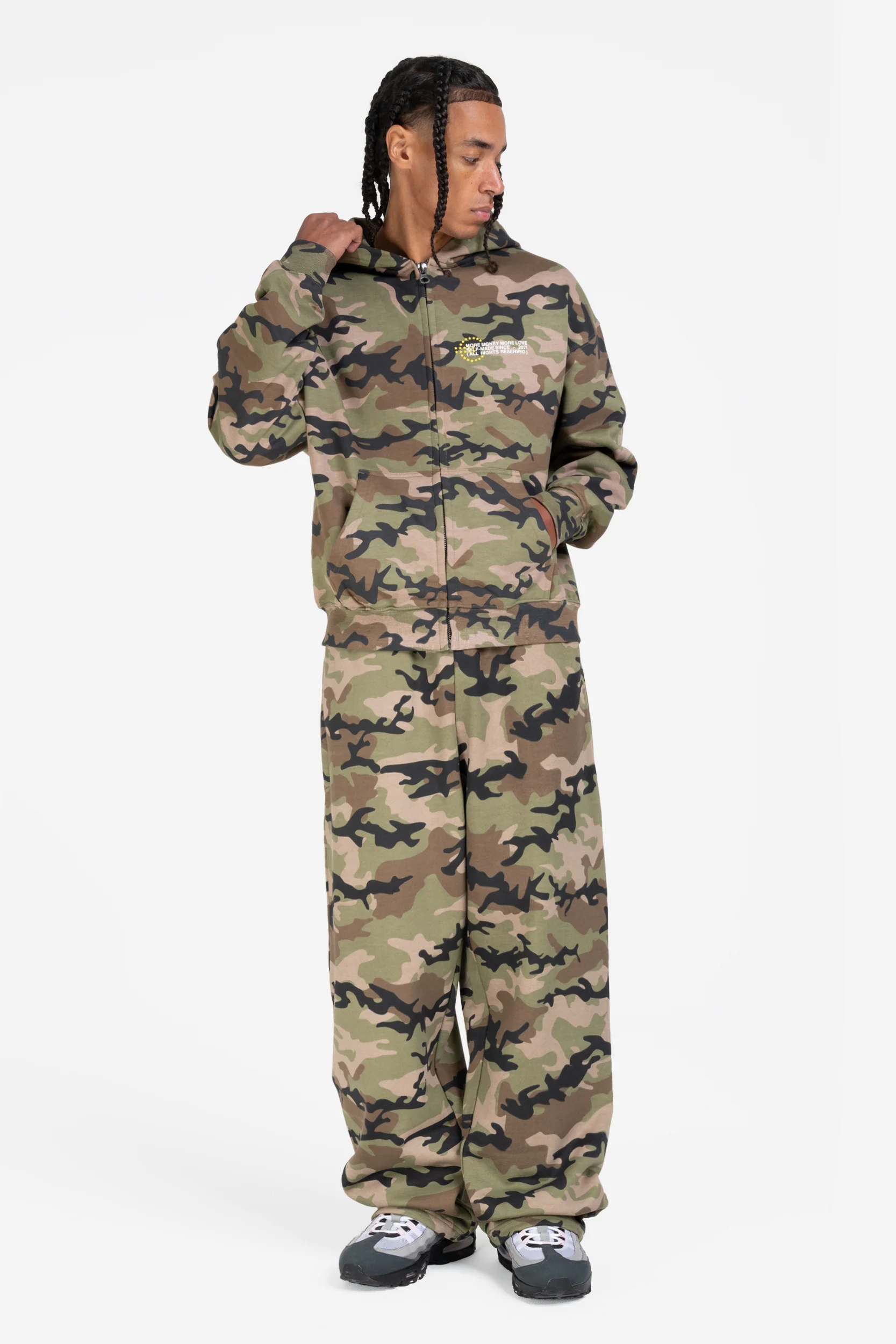 PROFIT ZIP HOODIE CAMO - Image 3