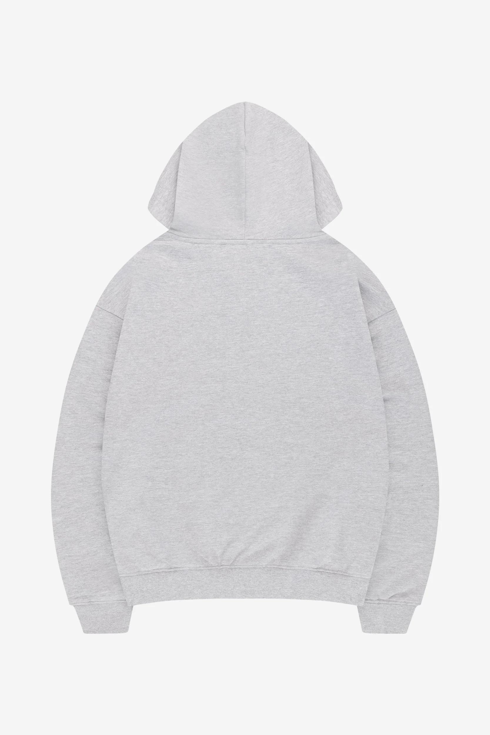 PROFIT ZIP HOODIE GREY MELANGE - Image 6