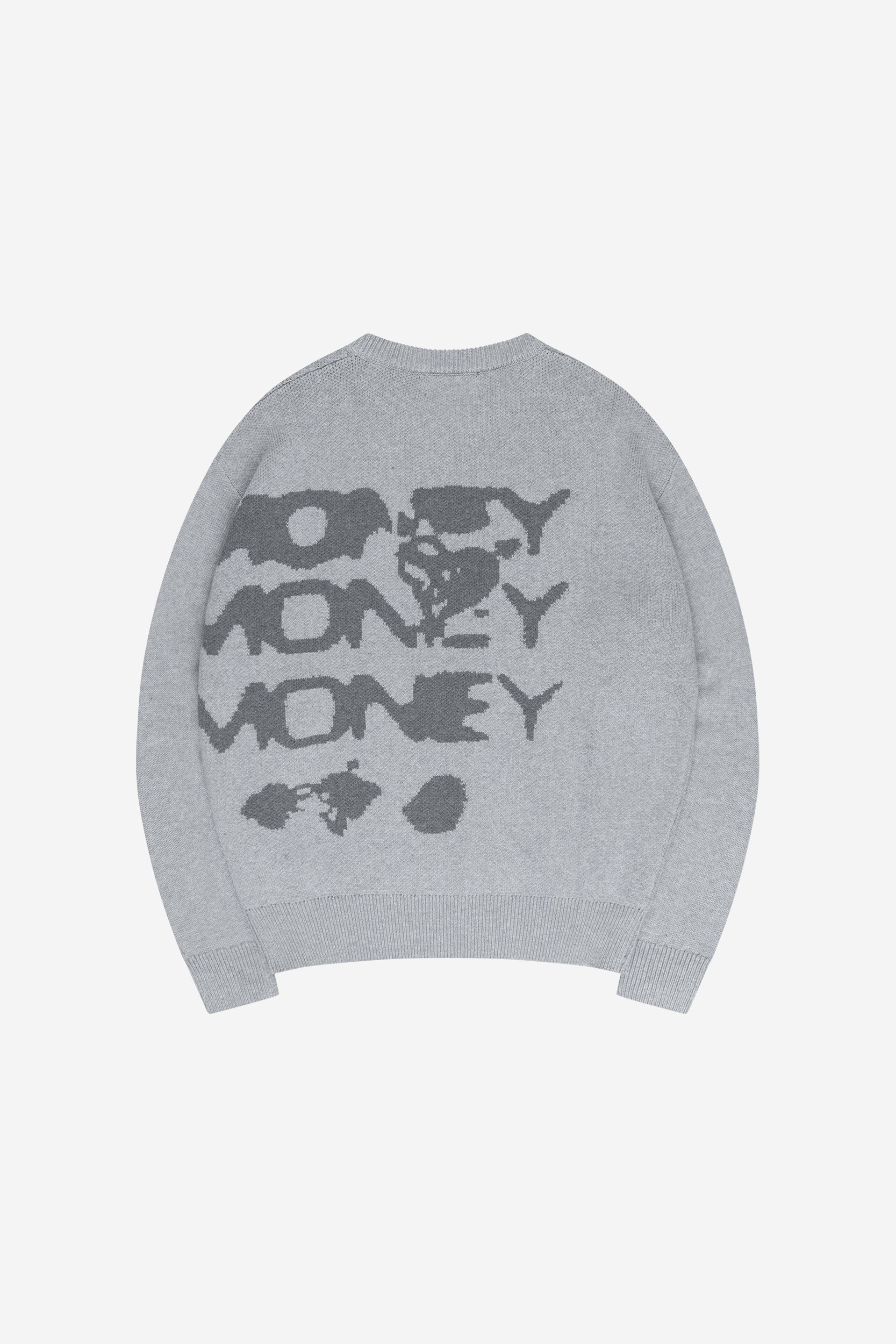 RADIANT CASH KNIT DARK GREY MELANGE - Image 3