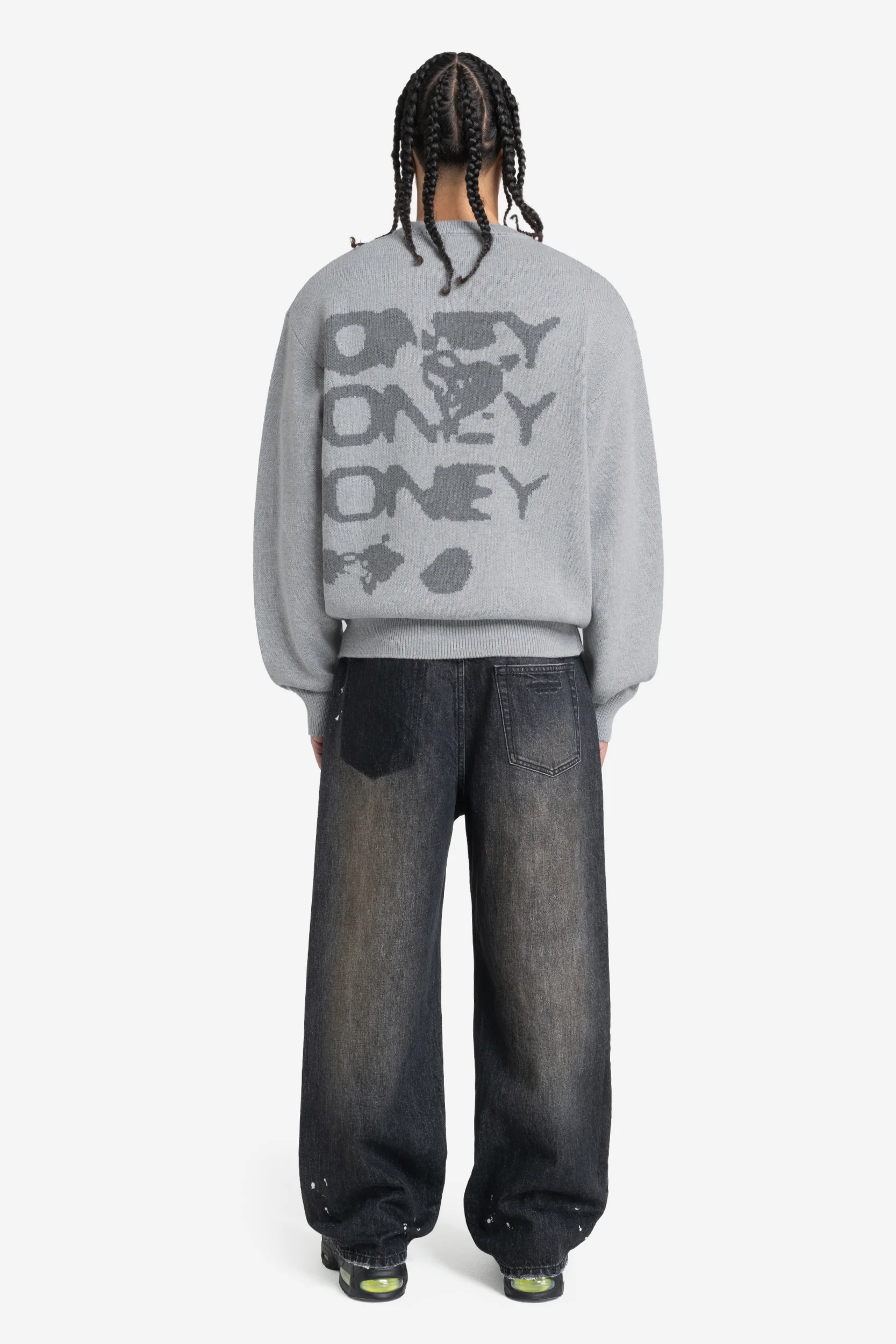 RADIANT CASH KNIT DARK GREY MELANGE - Image 7