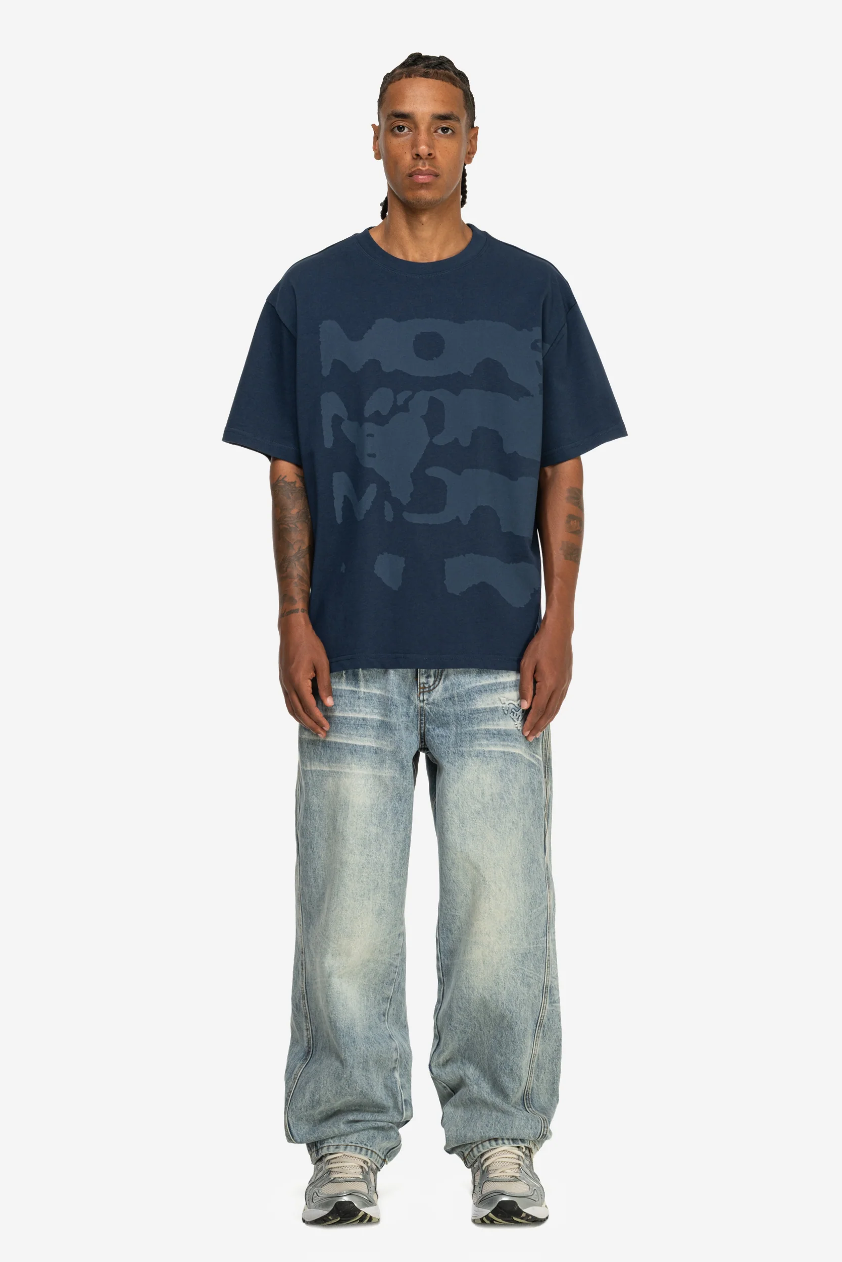 RADIANT CASH TEE NAVY - Image 4