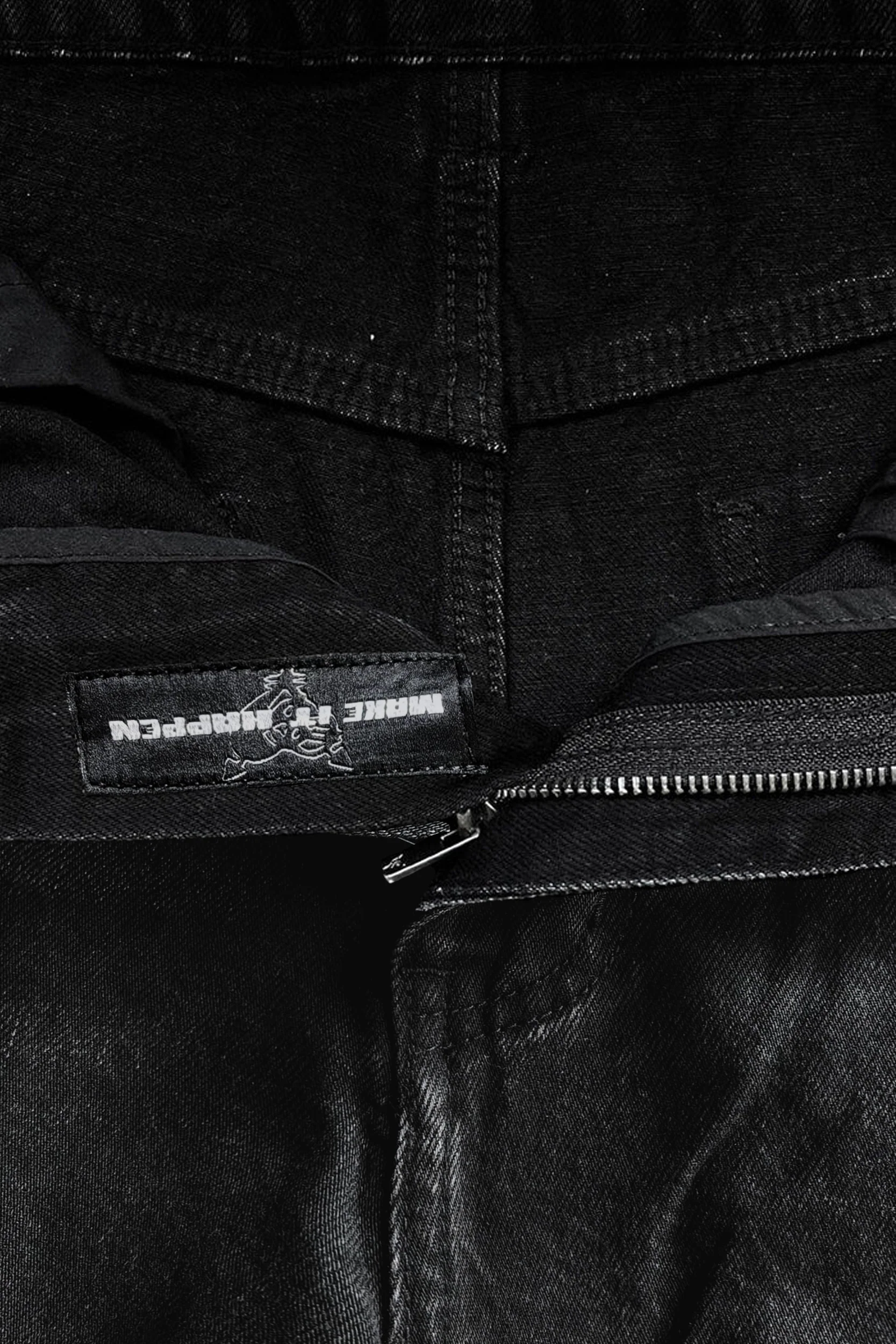 RHINESTONE CARPENTER DENIM BLACK - Image 8