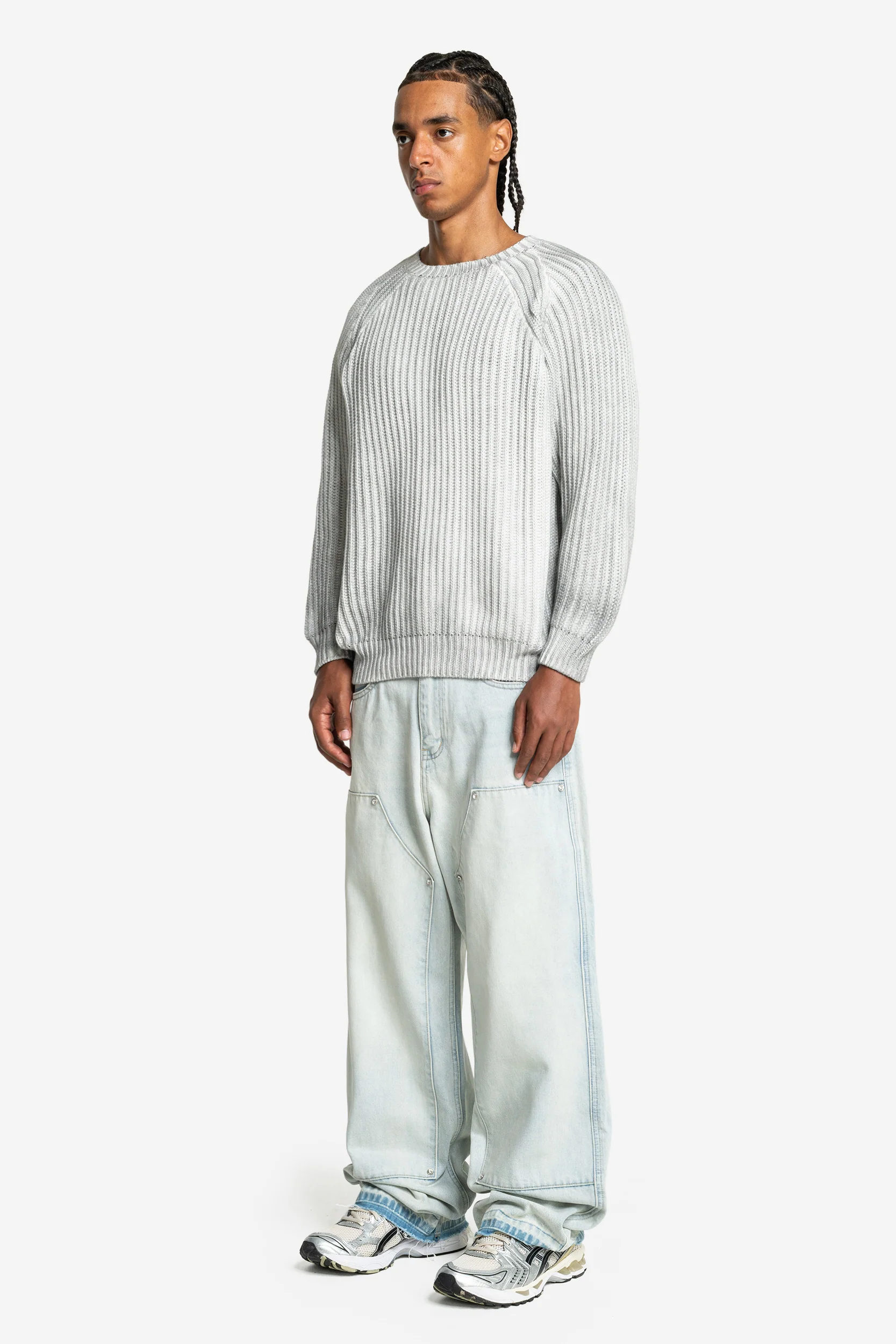 RHINESTONE CARPENTER DENIM BLUE - Image 3