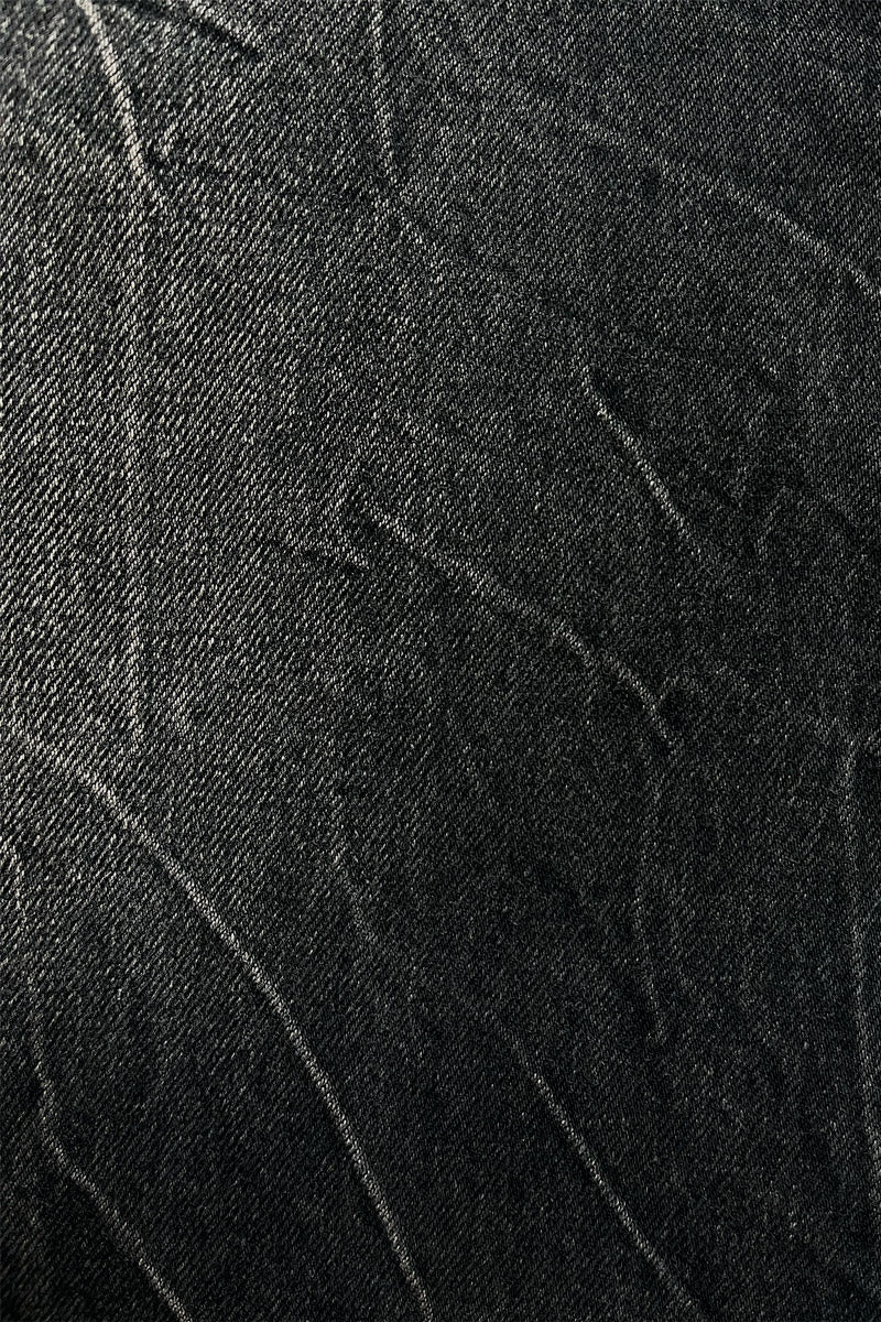 RIPPED DISTINCTIVE JORTS DARK GREY - Image 11