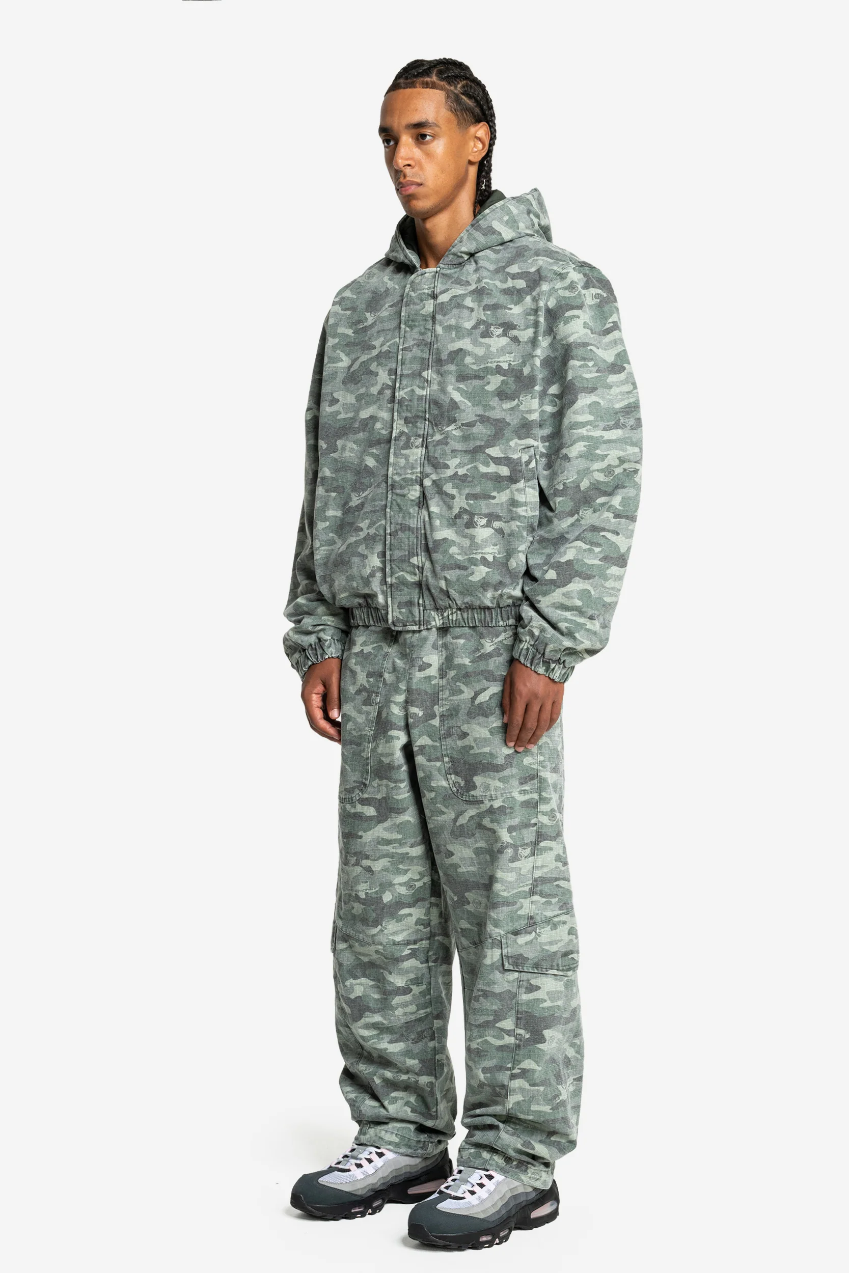 RIPSTOP PANTS CAMO GREEN - Image 4