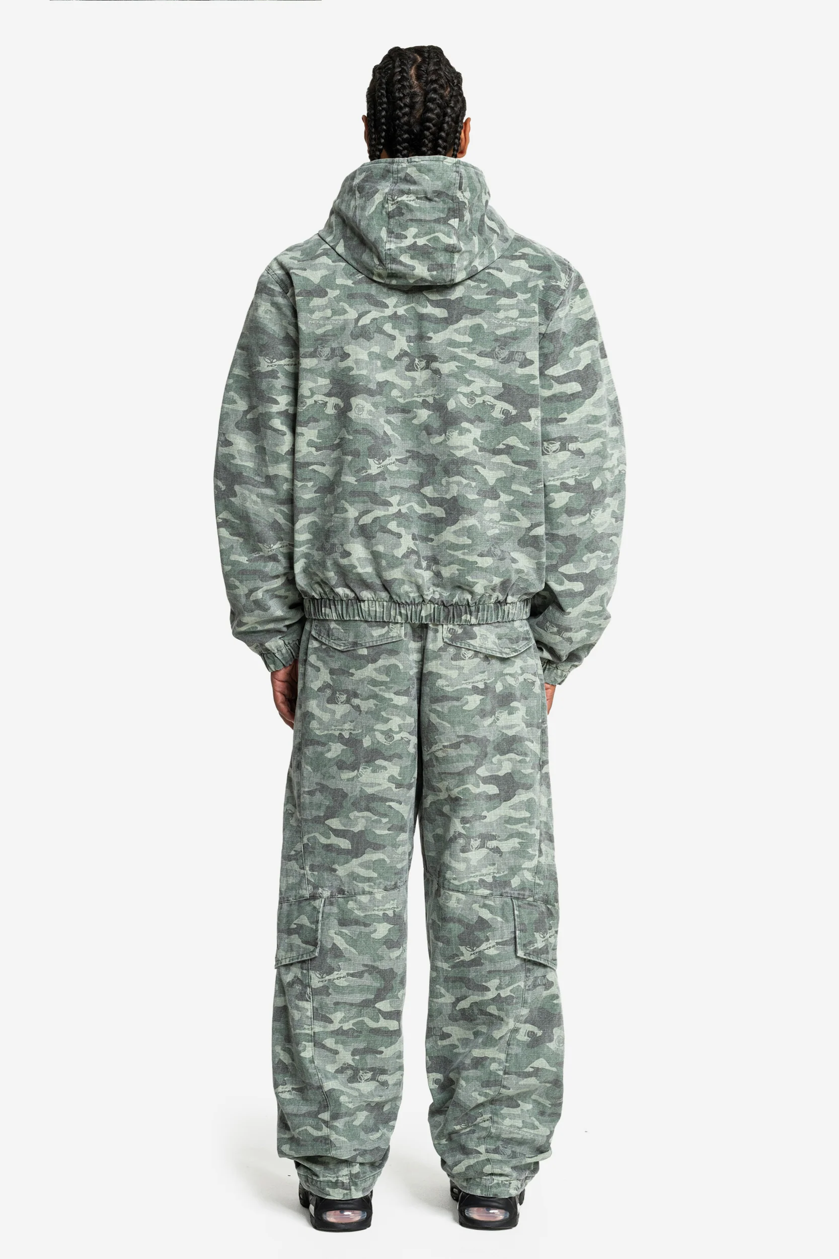 RIPSTOP PANTS CAMO GREEN - Image 5