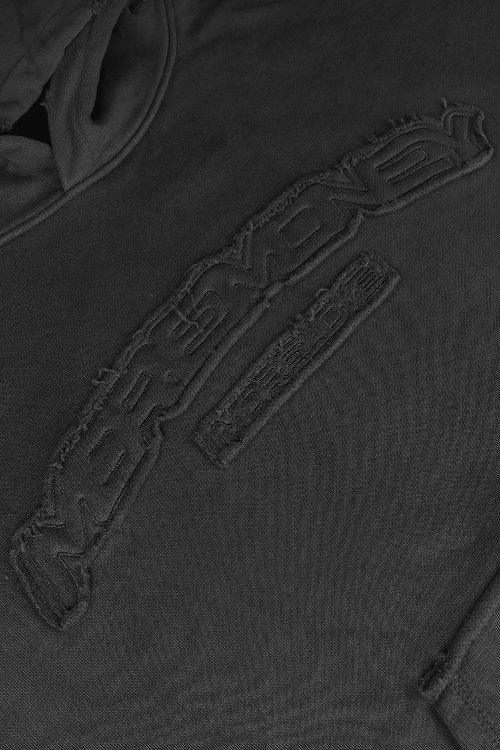 ROUGH HOODIE DARK GREY - Image 5