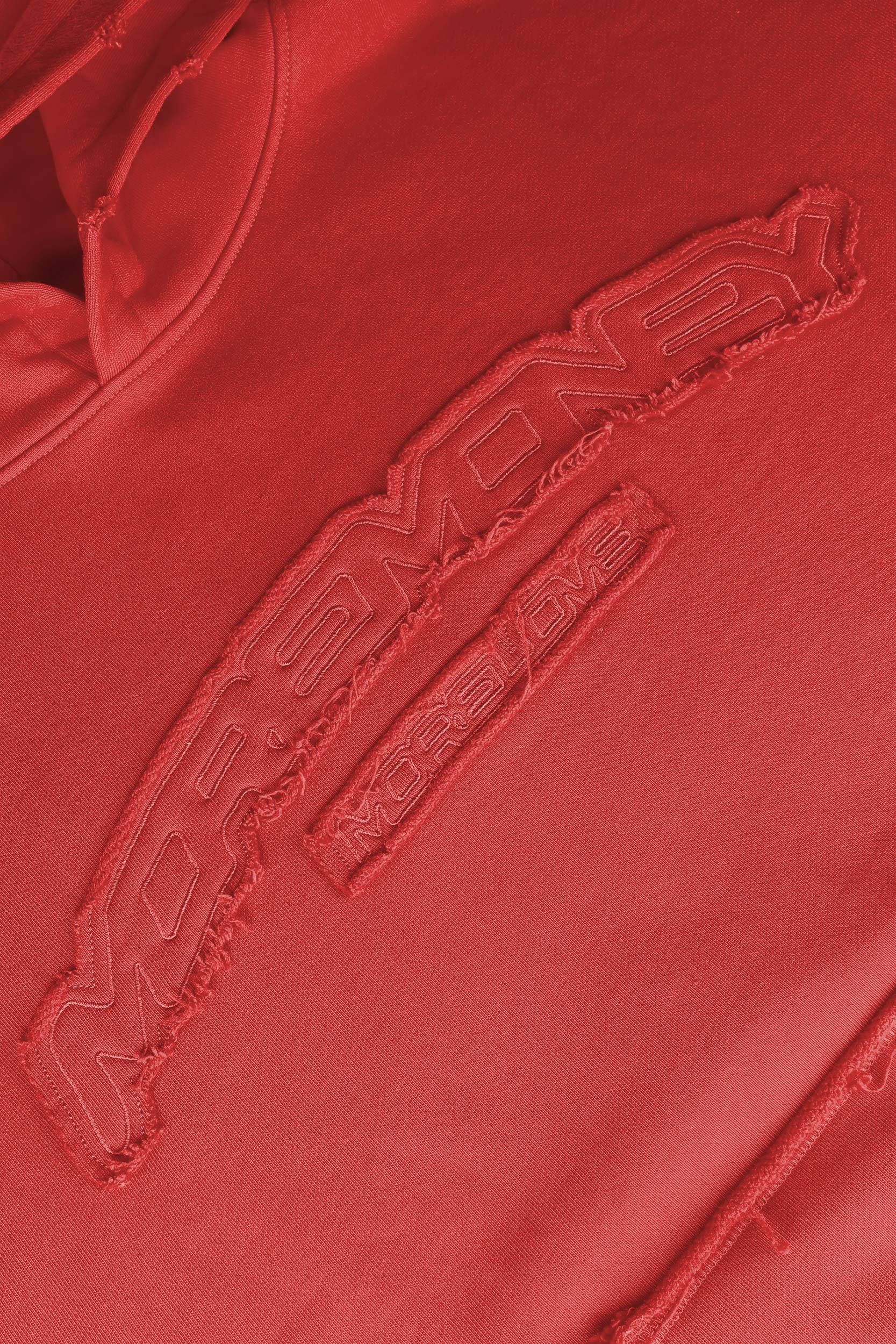 ROUGH HOODIE RED - Image 5