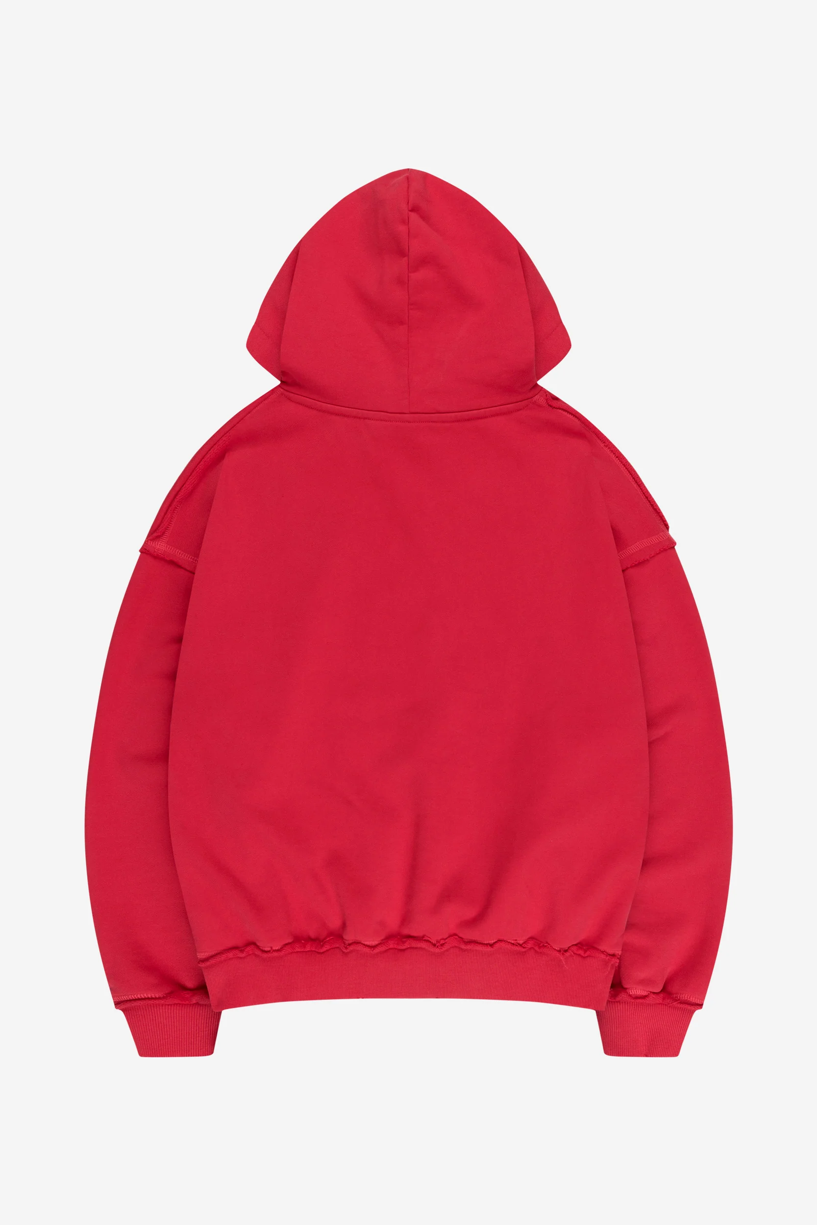 ROUGH HOODIE RED - Image 8