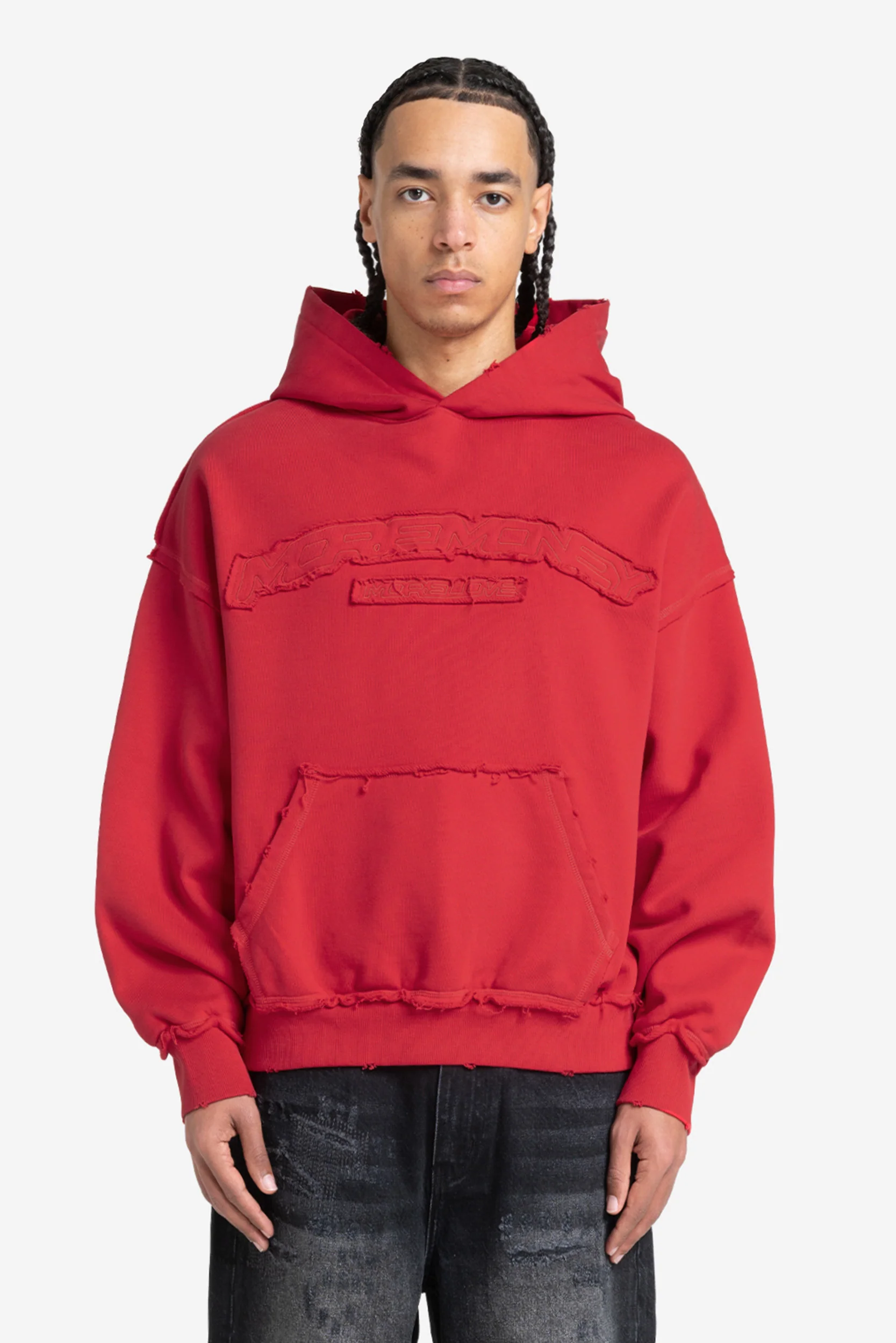 ROUGH HOODIE RED - Image 2