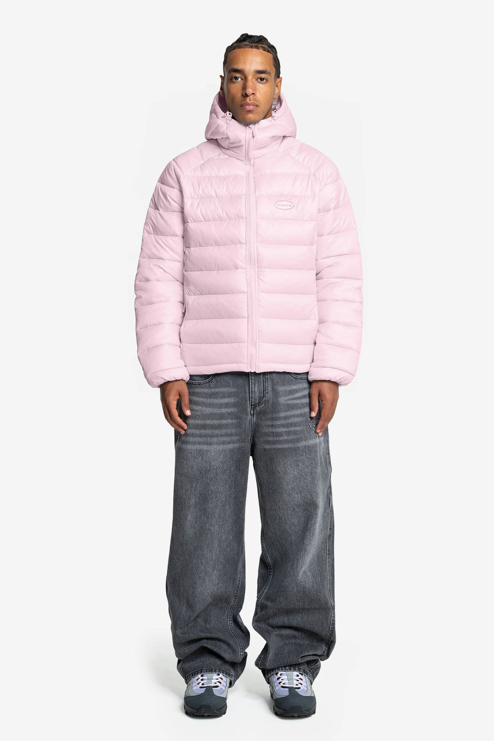 SLIM PUFFA JACKET PINK - Image 3